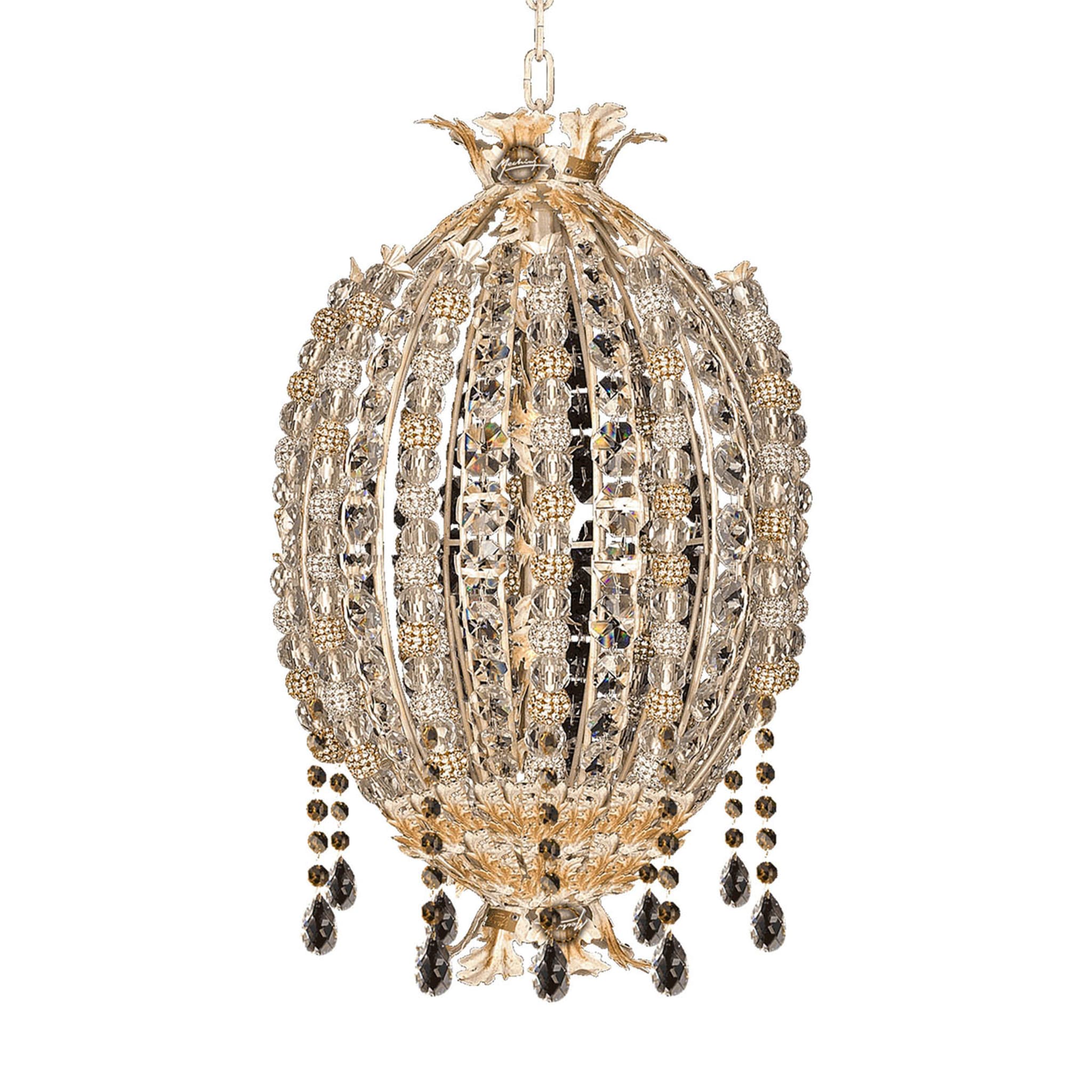 293 5-Light Egg-Shaped Crystal Chandelier - Main view