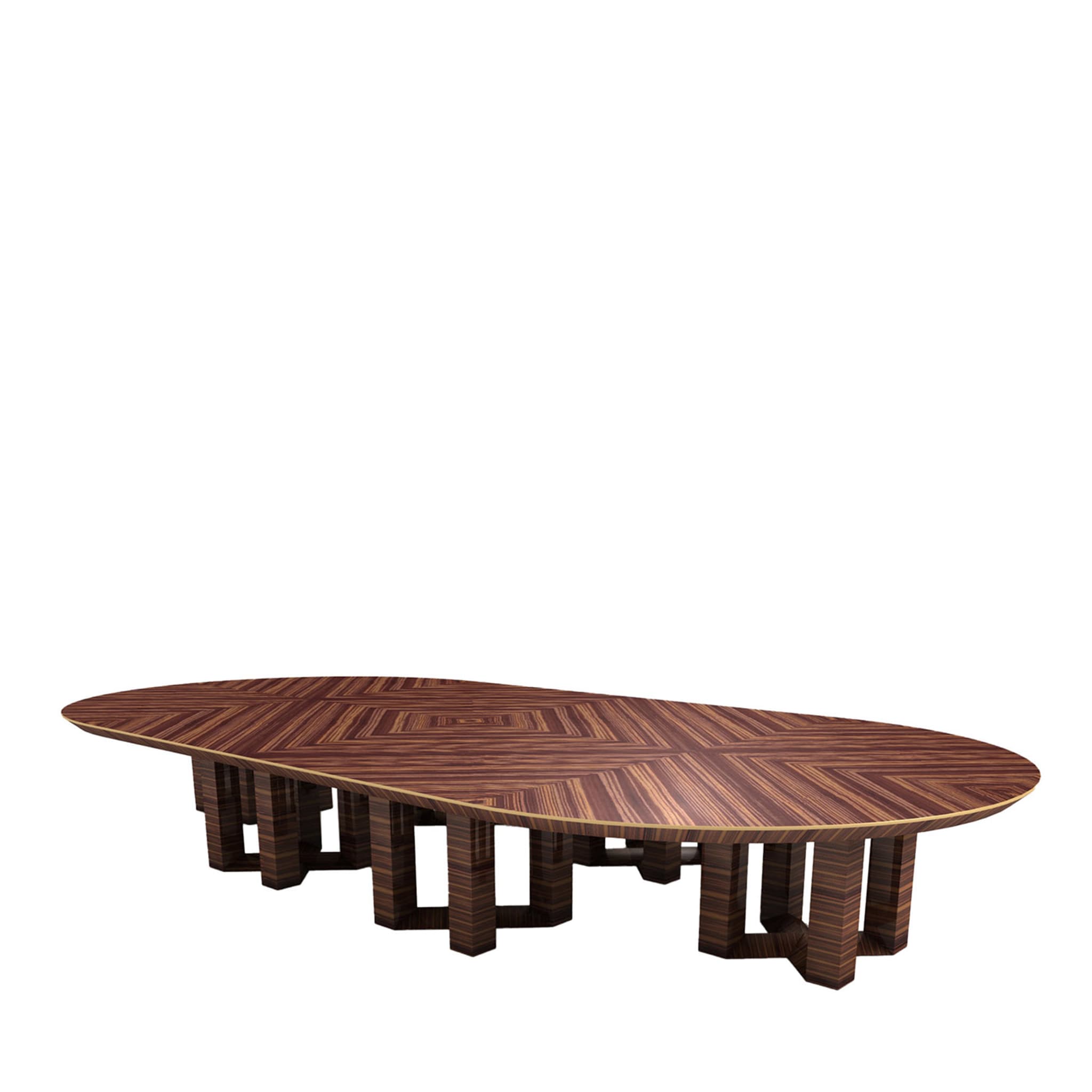 Ettore Large Oval Table by Antonio Berdondini - Main view