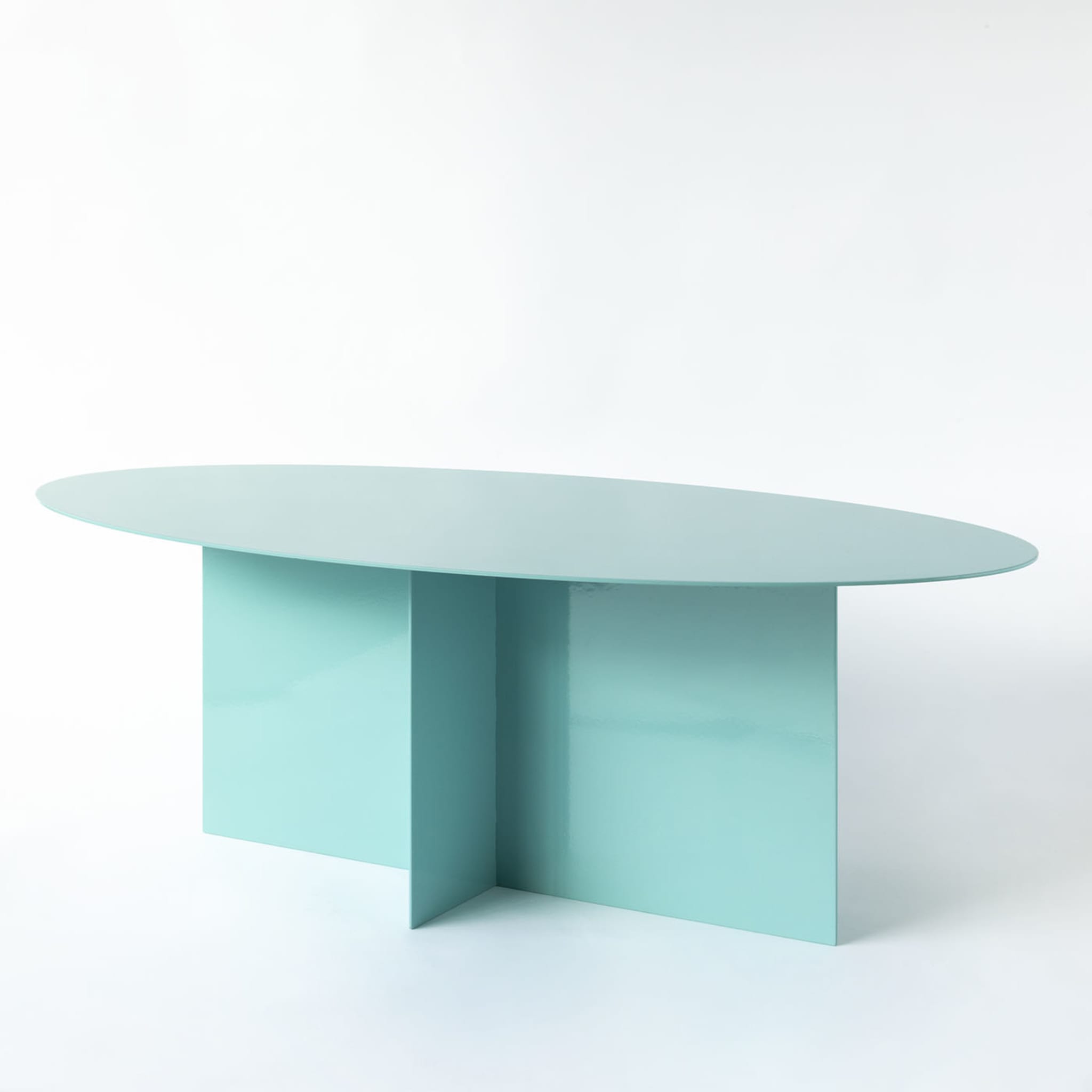 Across Oval Coffe Table Elliptical by Claudia Pignatale - Vue alternative 3