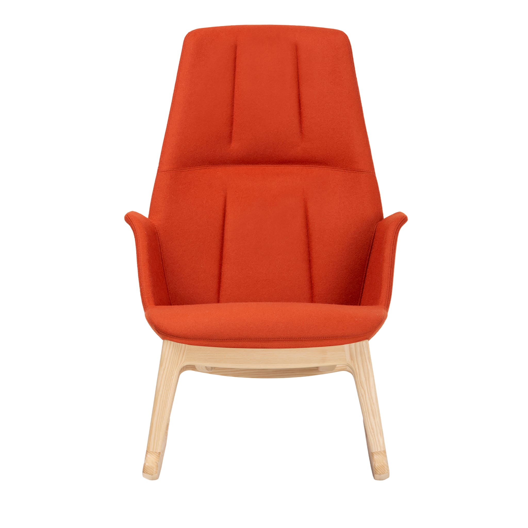 Hive Red Armchair by Camira - Main view