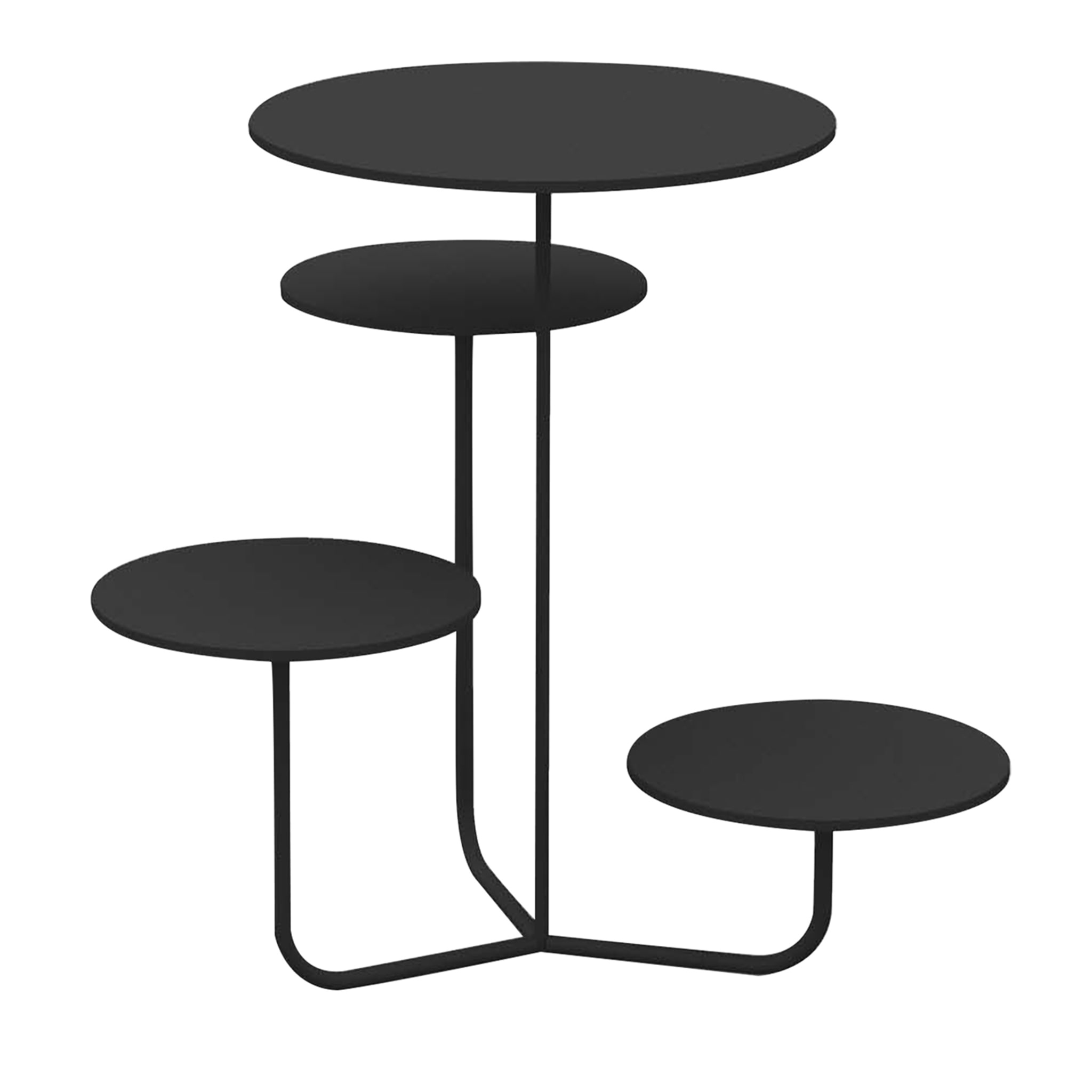 Condiviso 4-Tier Anthracite Serving Stand - Main view