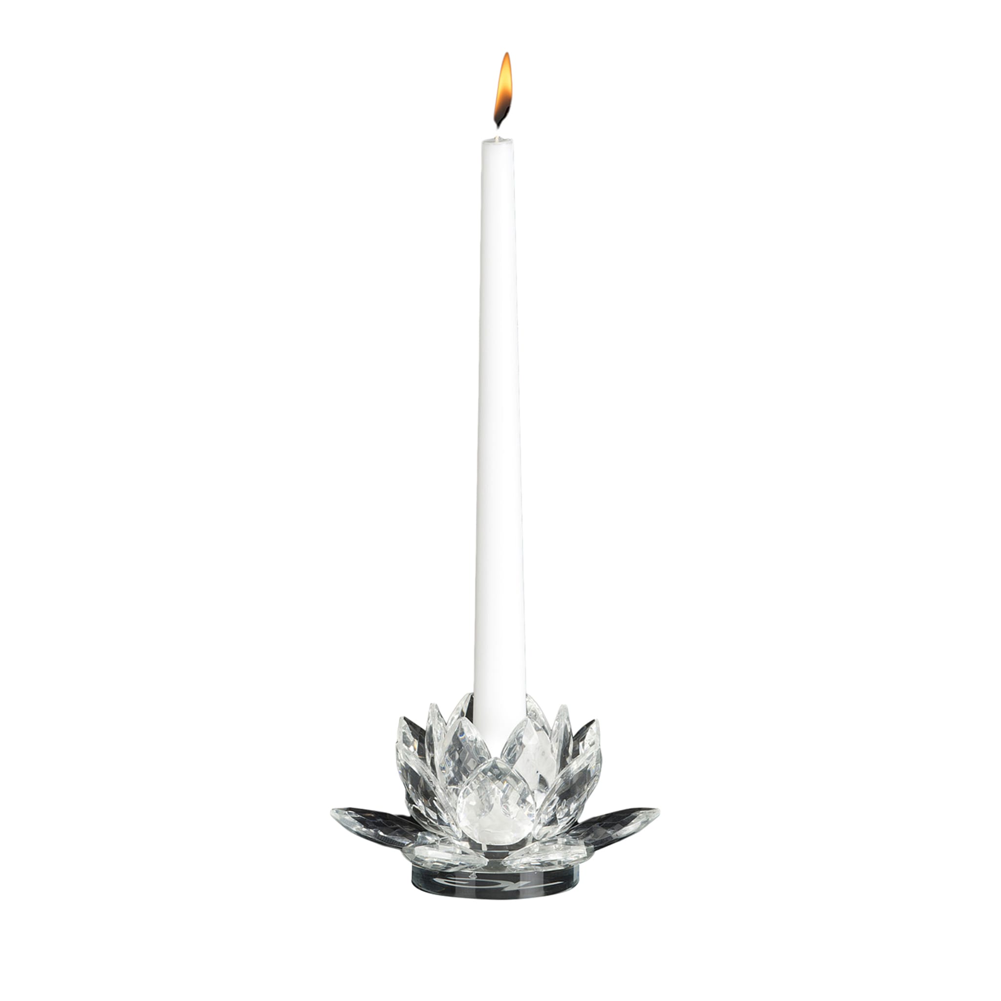 Small Lotus Crystal Candle Holder - Main view