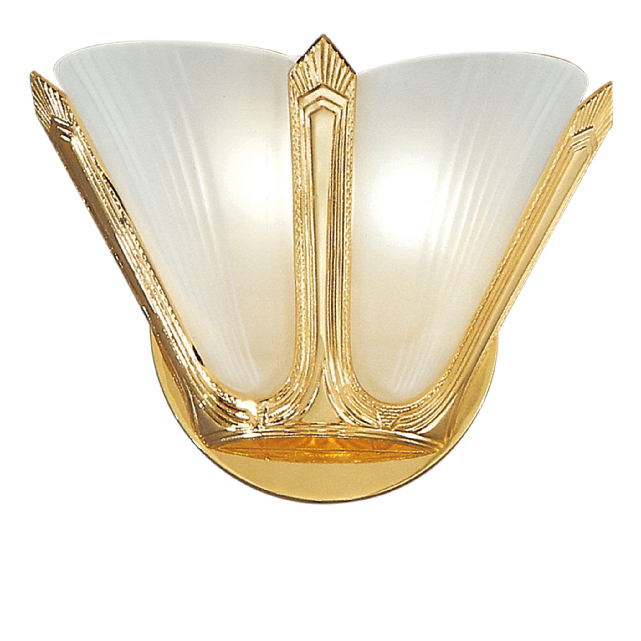 Lady Art-Deco Golden Sconce - Main view