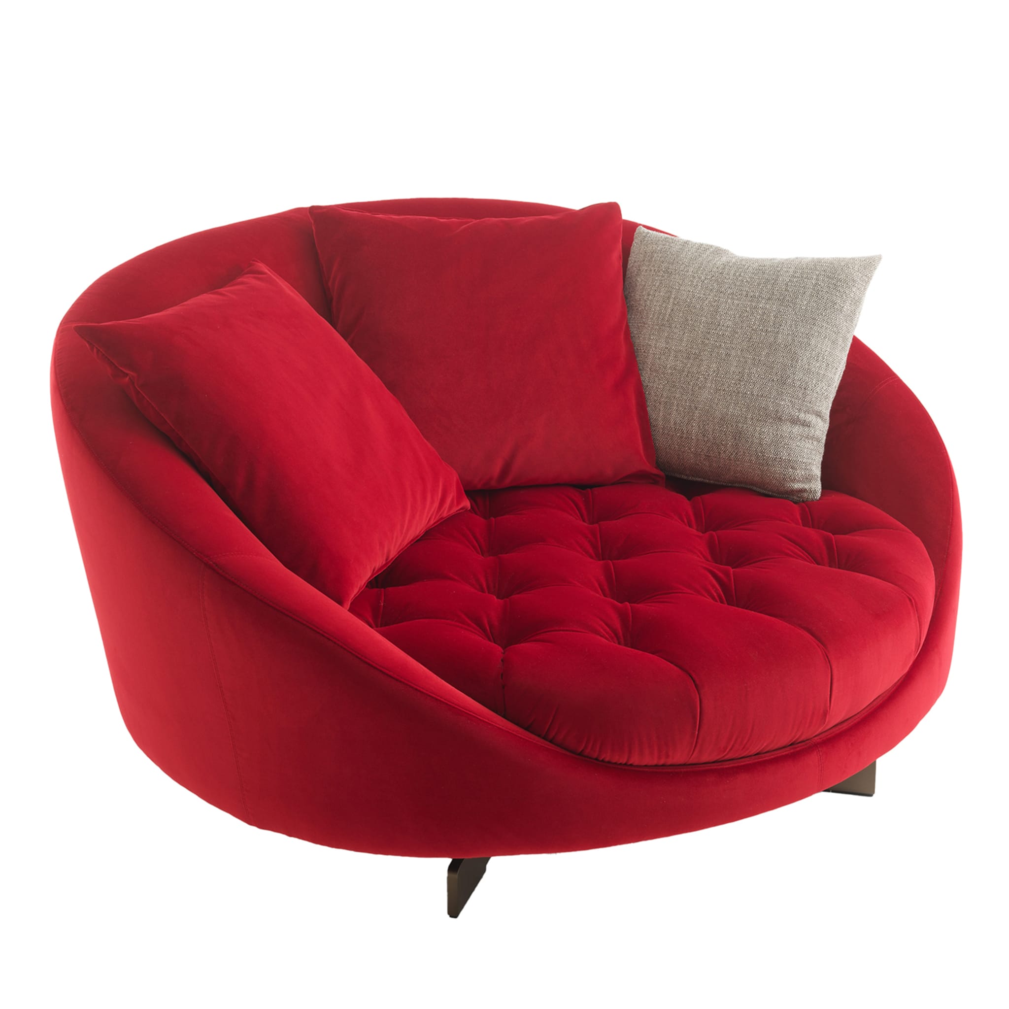 Hill Red sofa by Studio MA - Main view