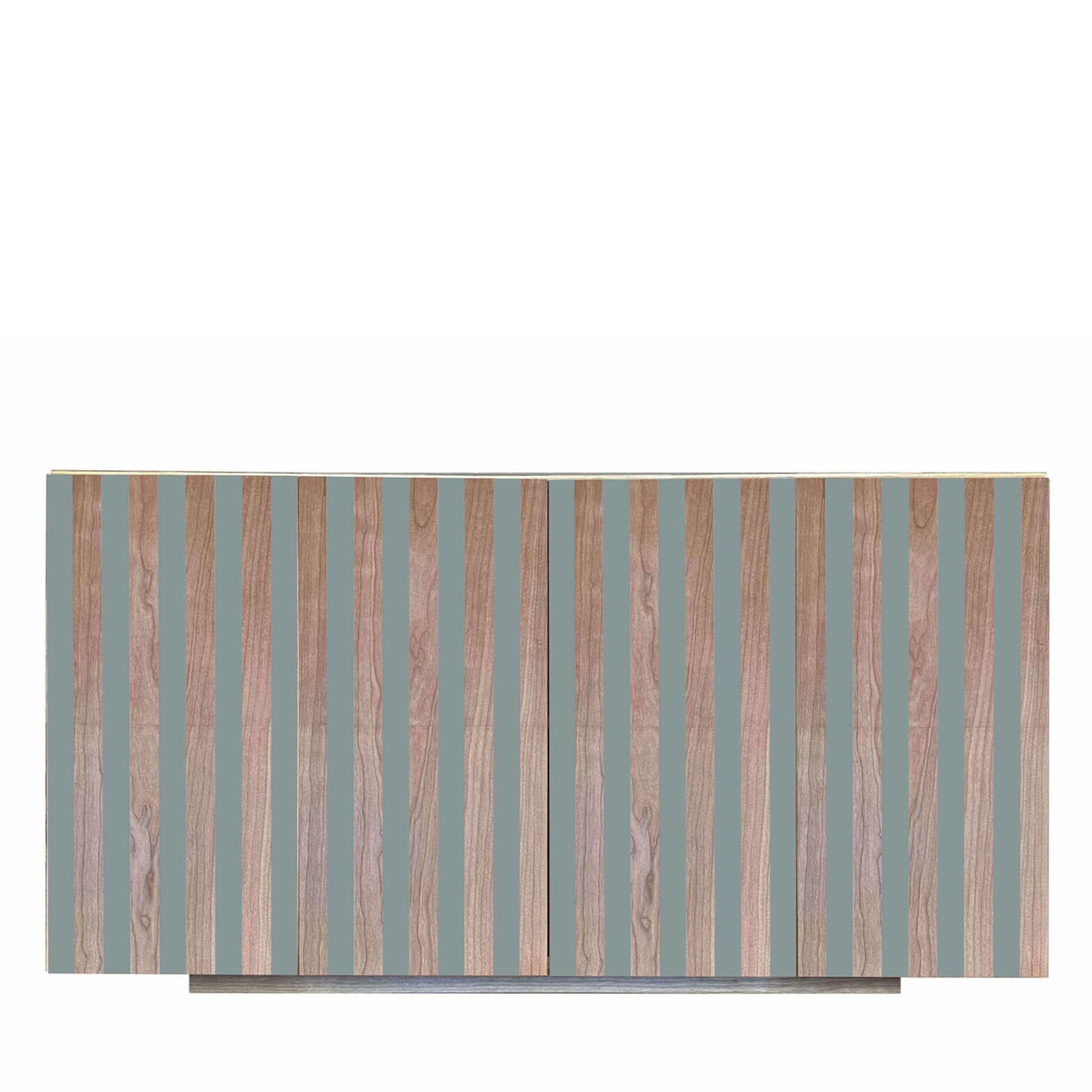 Md3 4-Door Striped Sideboard by Meccani Studio - Main view