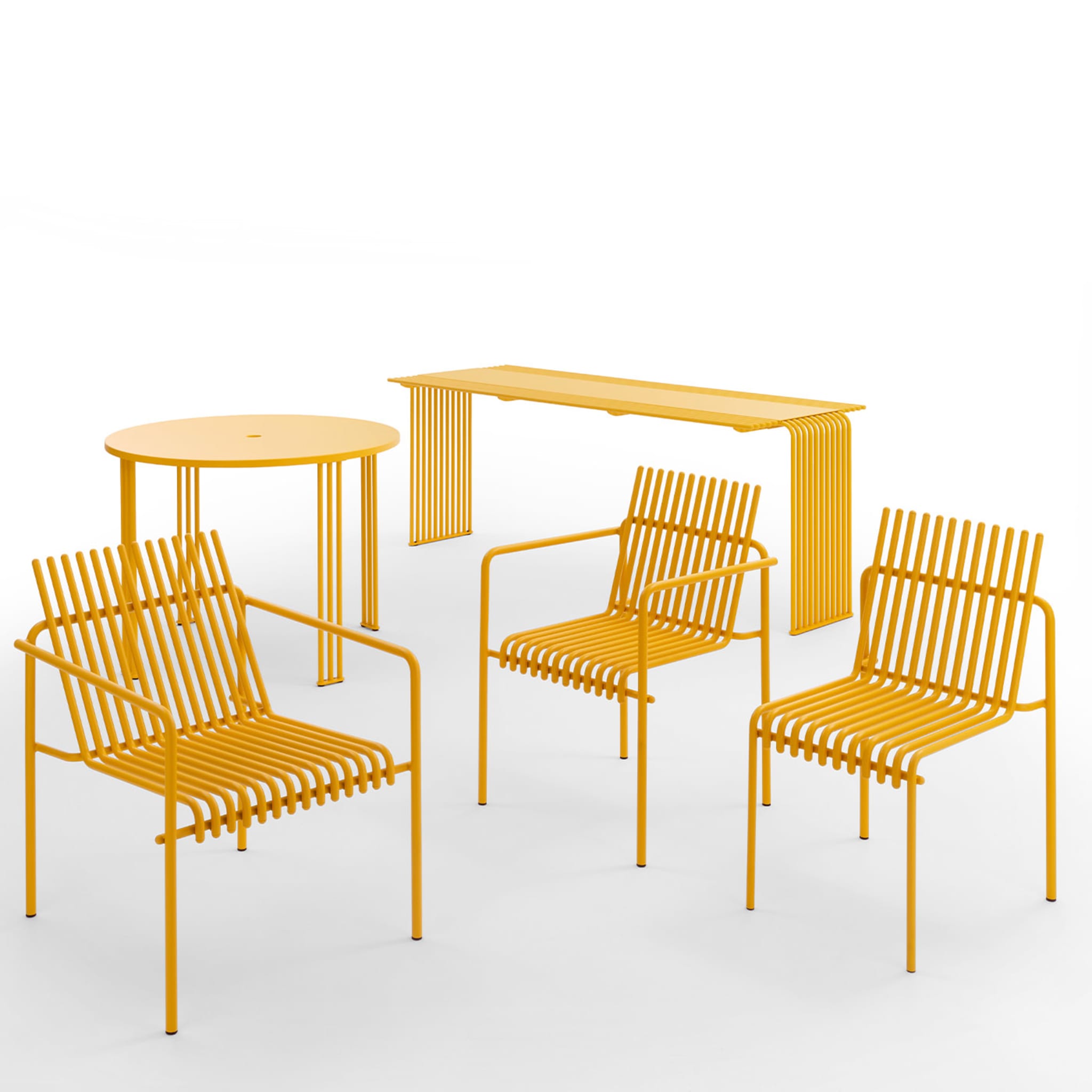 Amalfi Yellow Chair by Basaglia + Rota Nodari - Alternative view 2