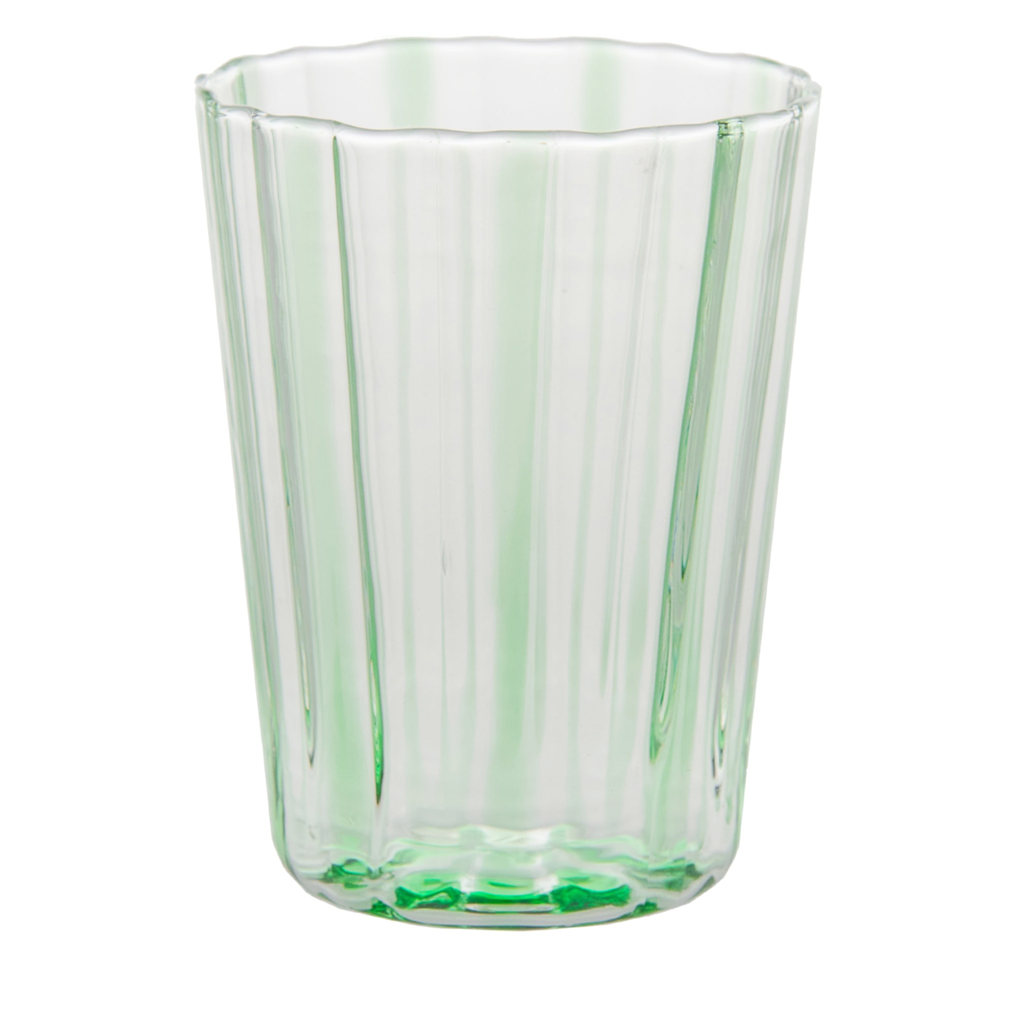 Bicchiere Impilabile a strisce verdi Tuttoattaccato