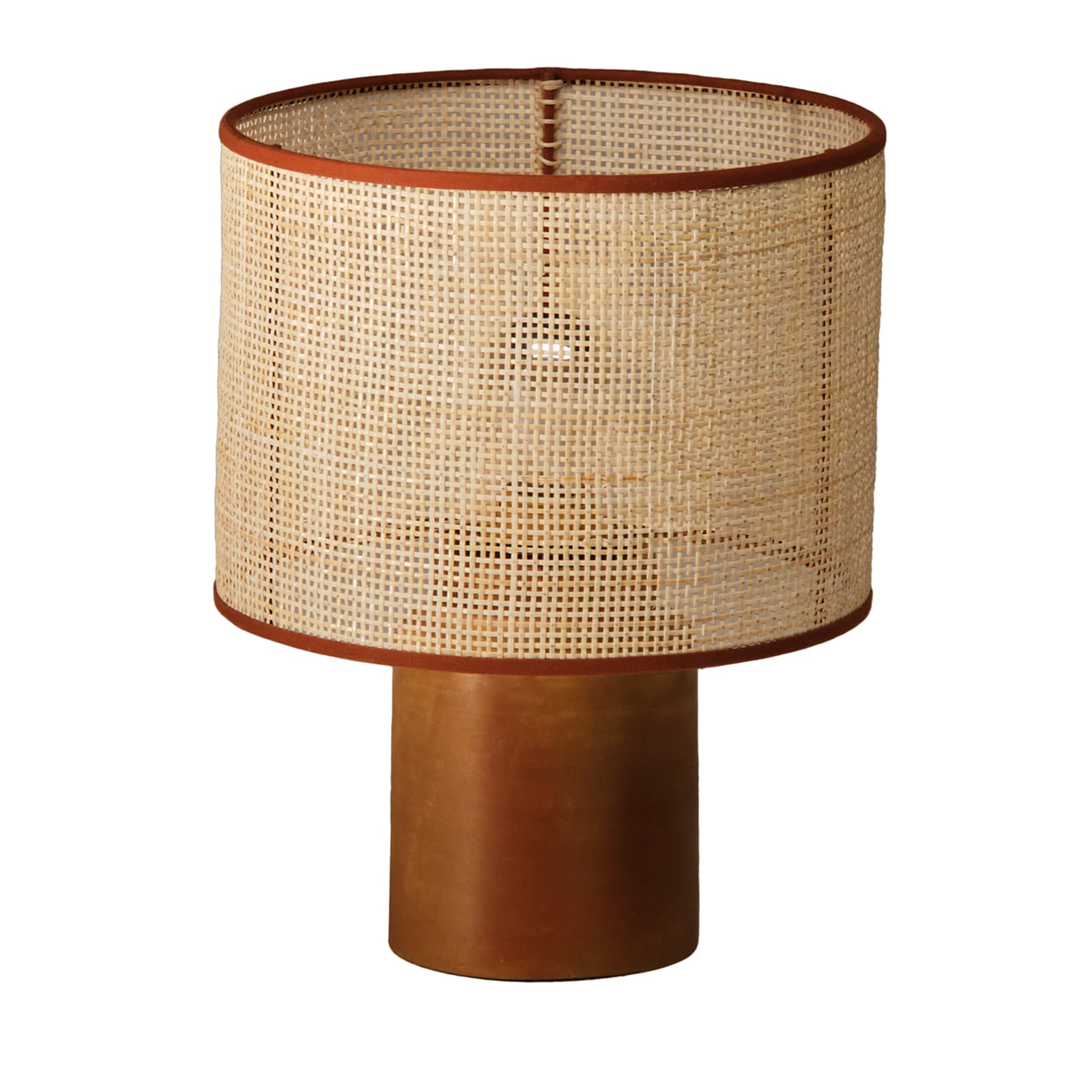 Sonora Rattan Small Table Lamp #2 - Main view