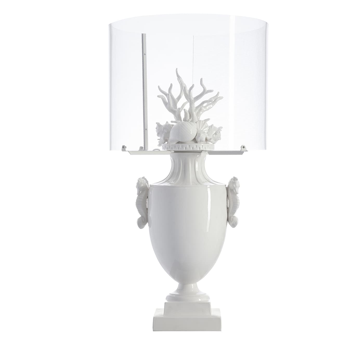 Okeanos White Table Lamp - Les First