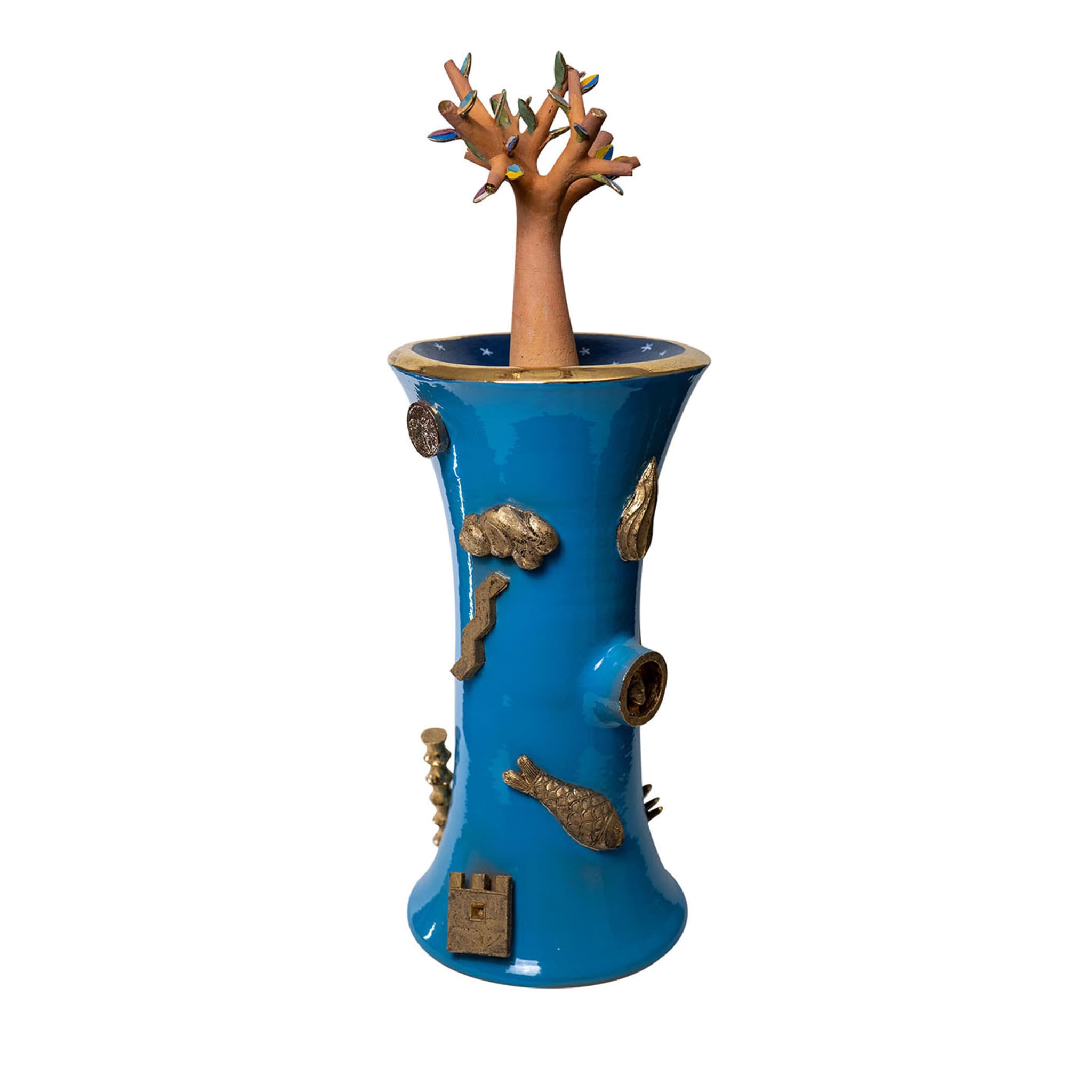 The Tree of All Things Polychrome Sculpture - Main view