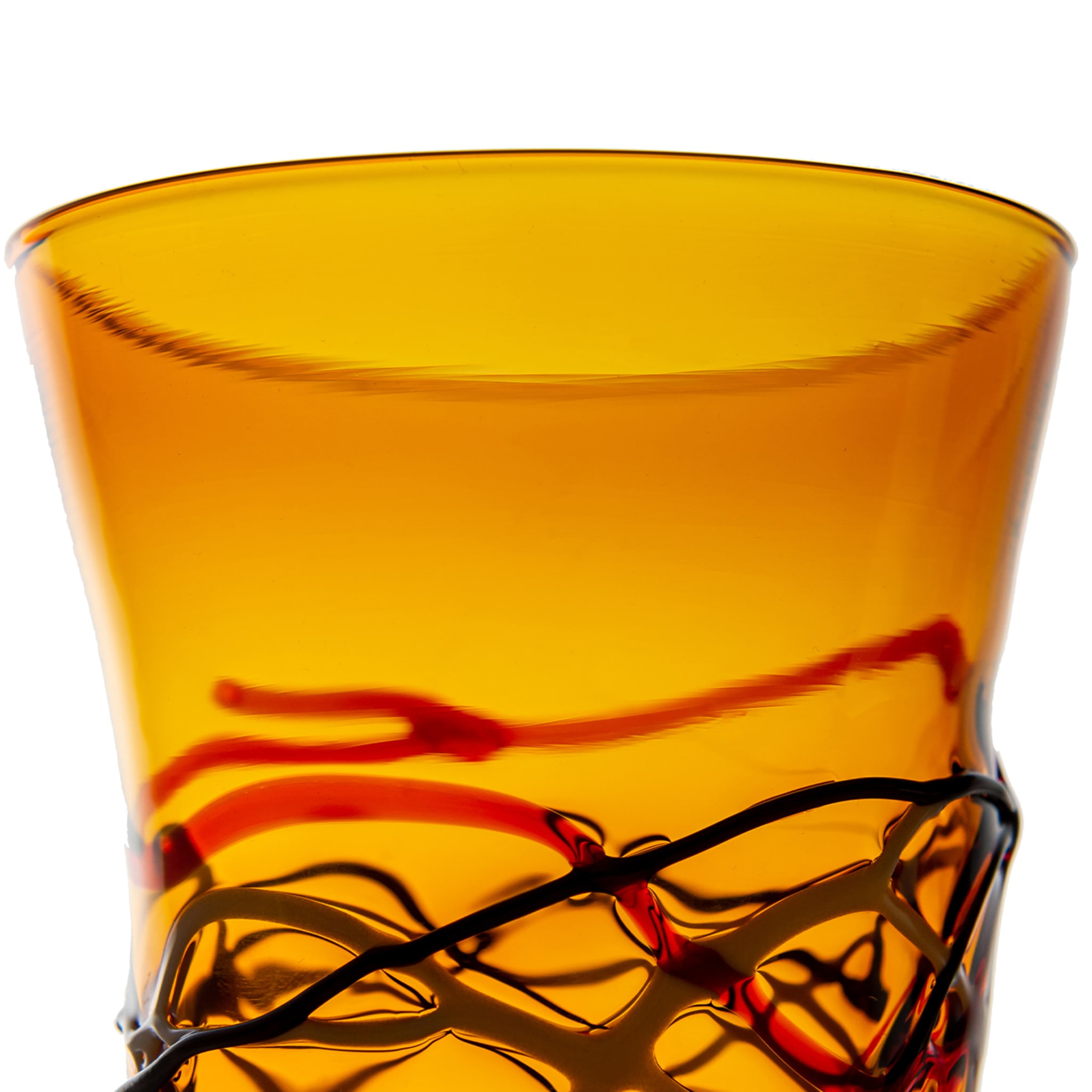 Set of two Diverso Orange glasses - Alternative view 1