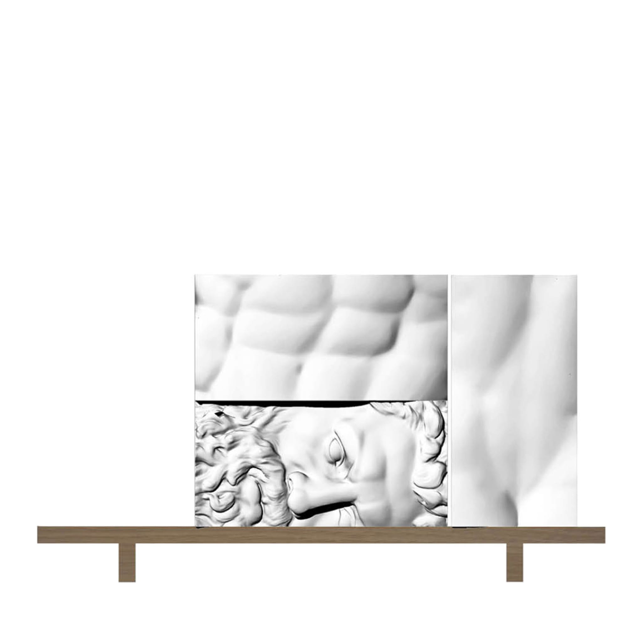 Ercole e Afrodite 4-Piece Modular White Sideboard by Driade Lab - Main view