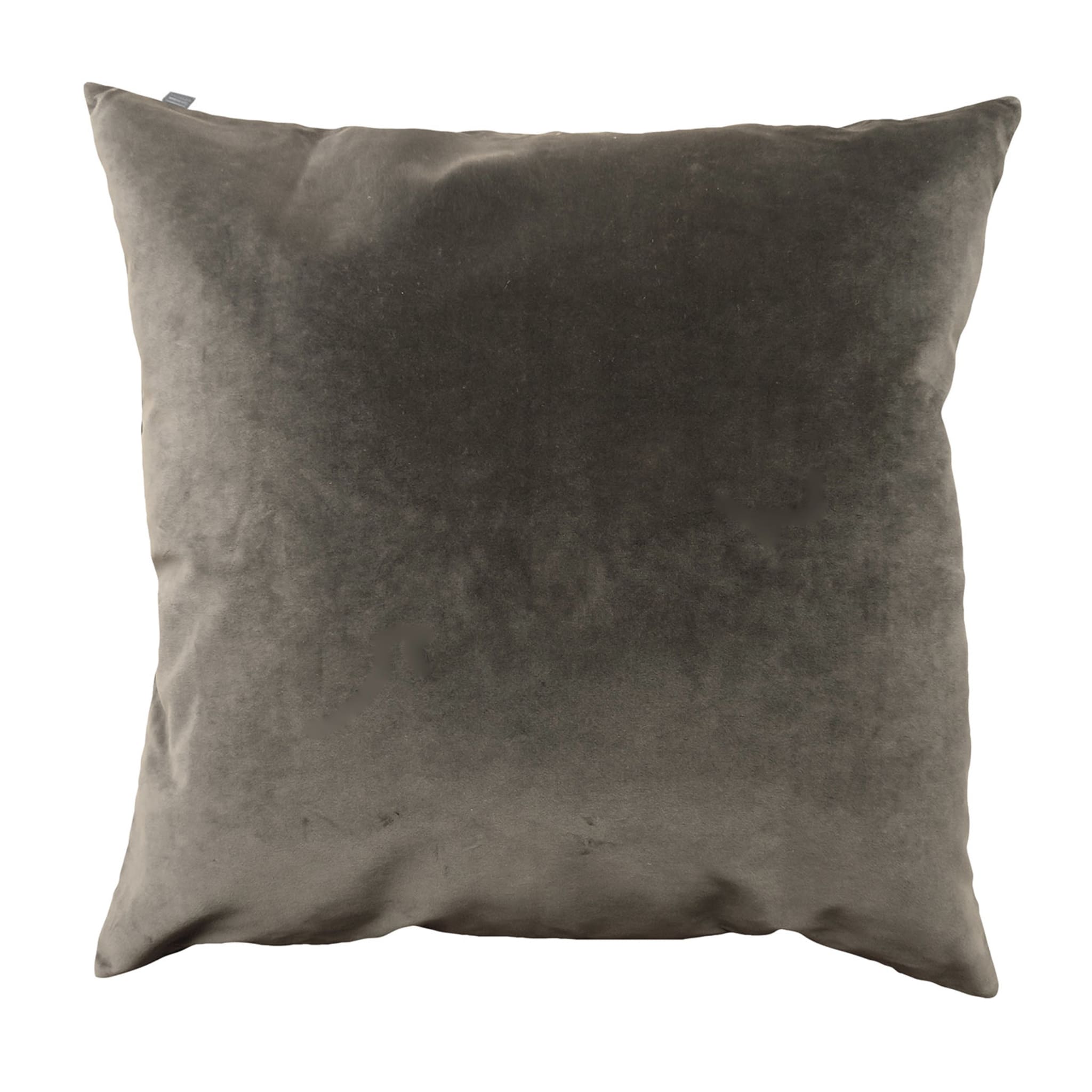 Taupe Velvet Large Cushion Cover - Main view
