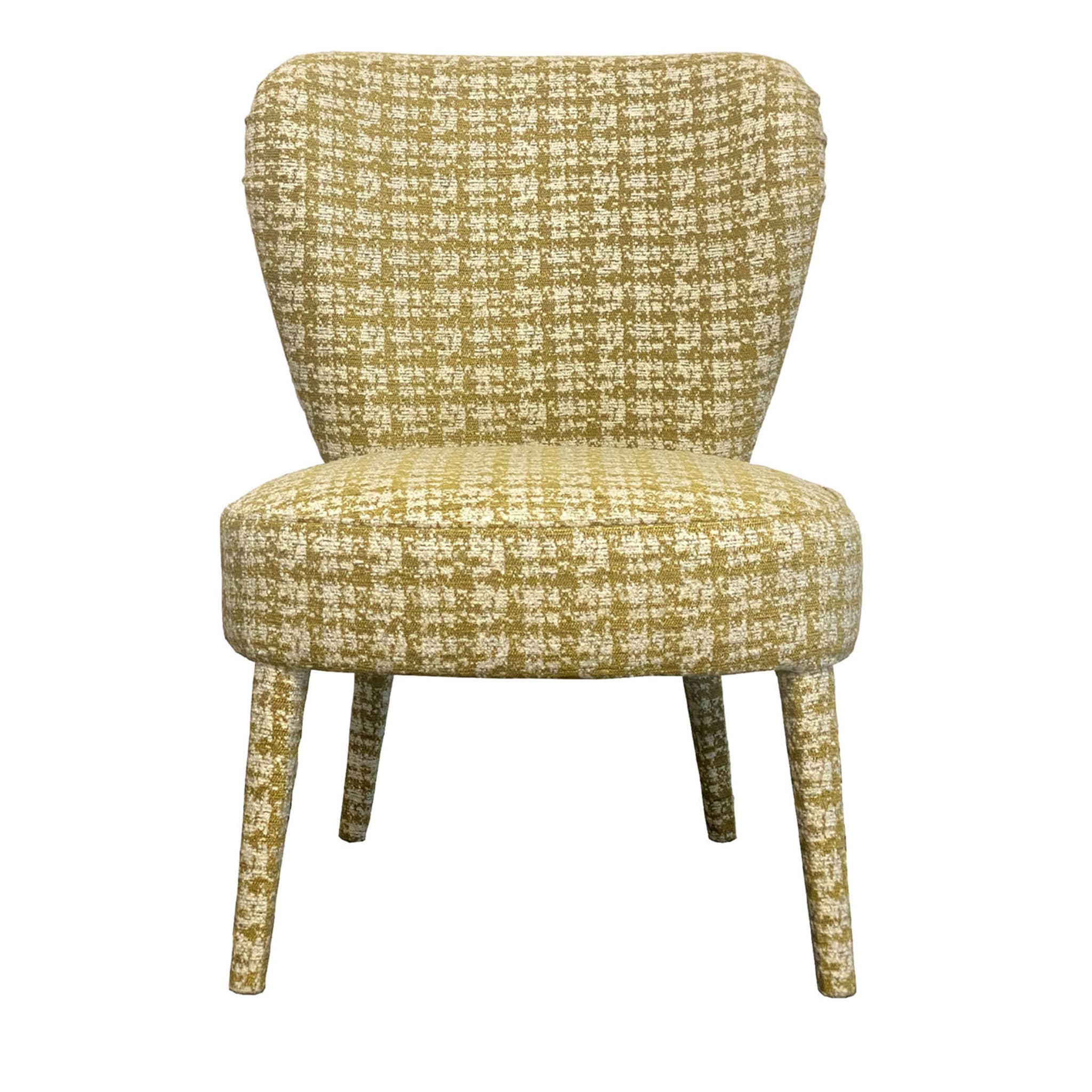 Cloe' Pattern Upholstered Lounge Chair - Main view