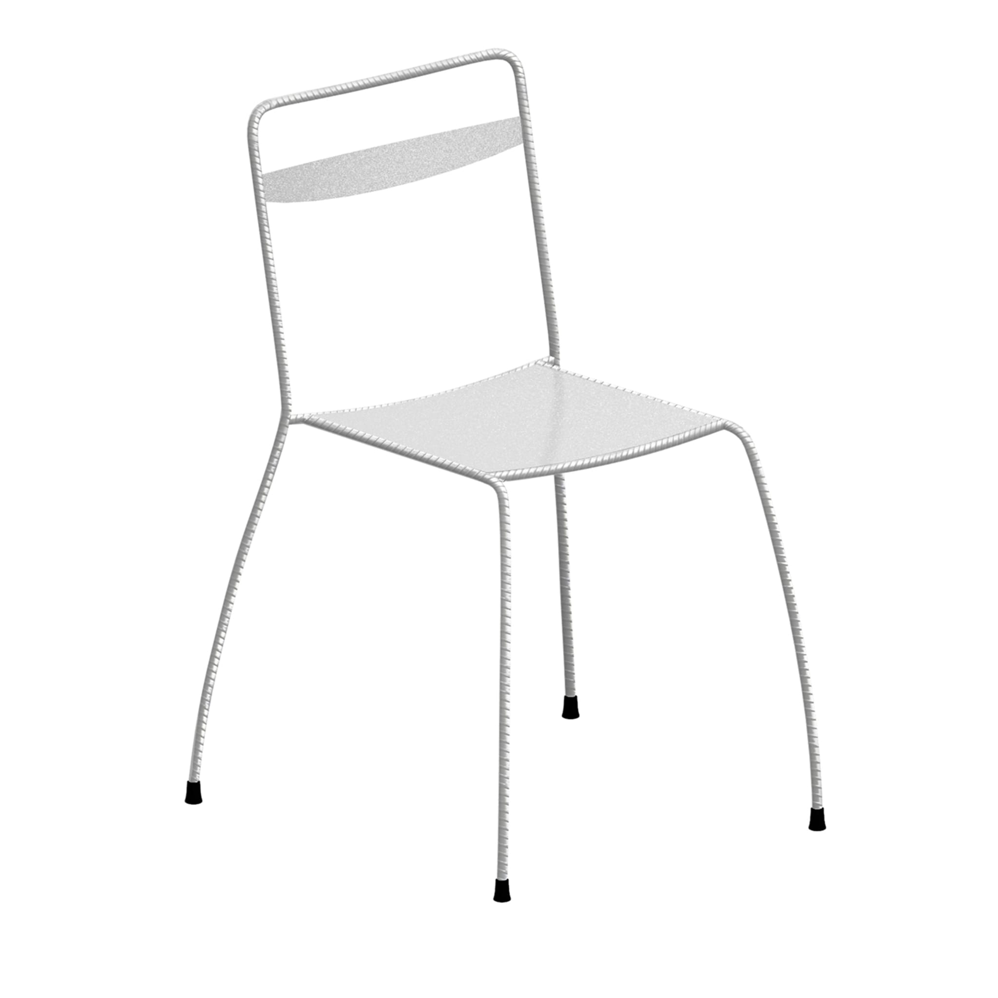 Tondella White Chair by Maurizio Peregalli - Main view