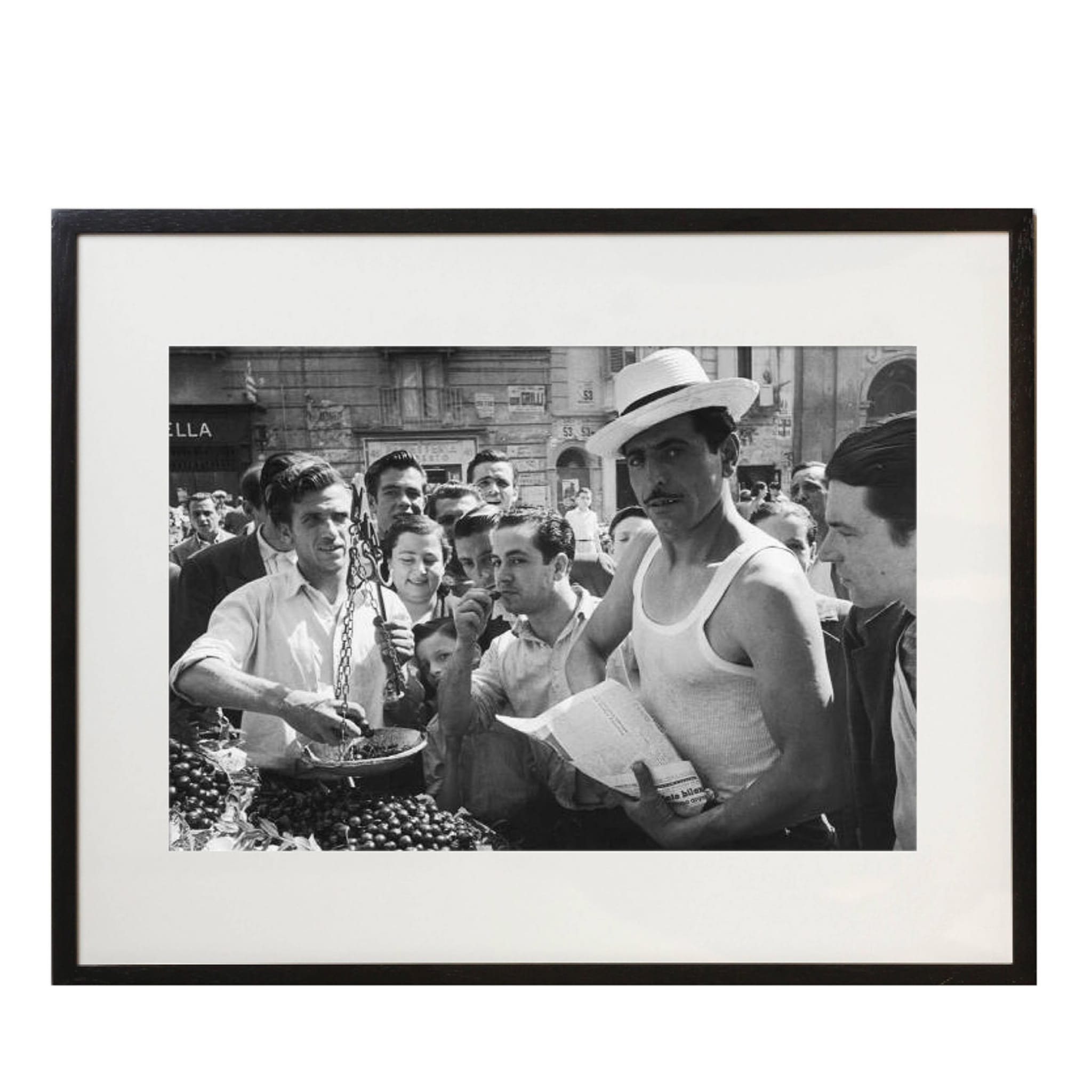 Naples Market Framed Print by Picture Post - Main view