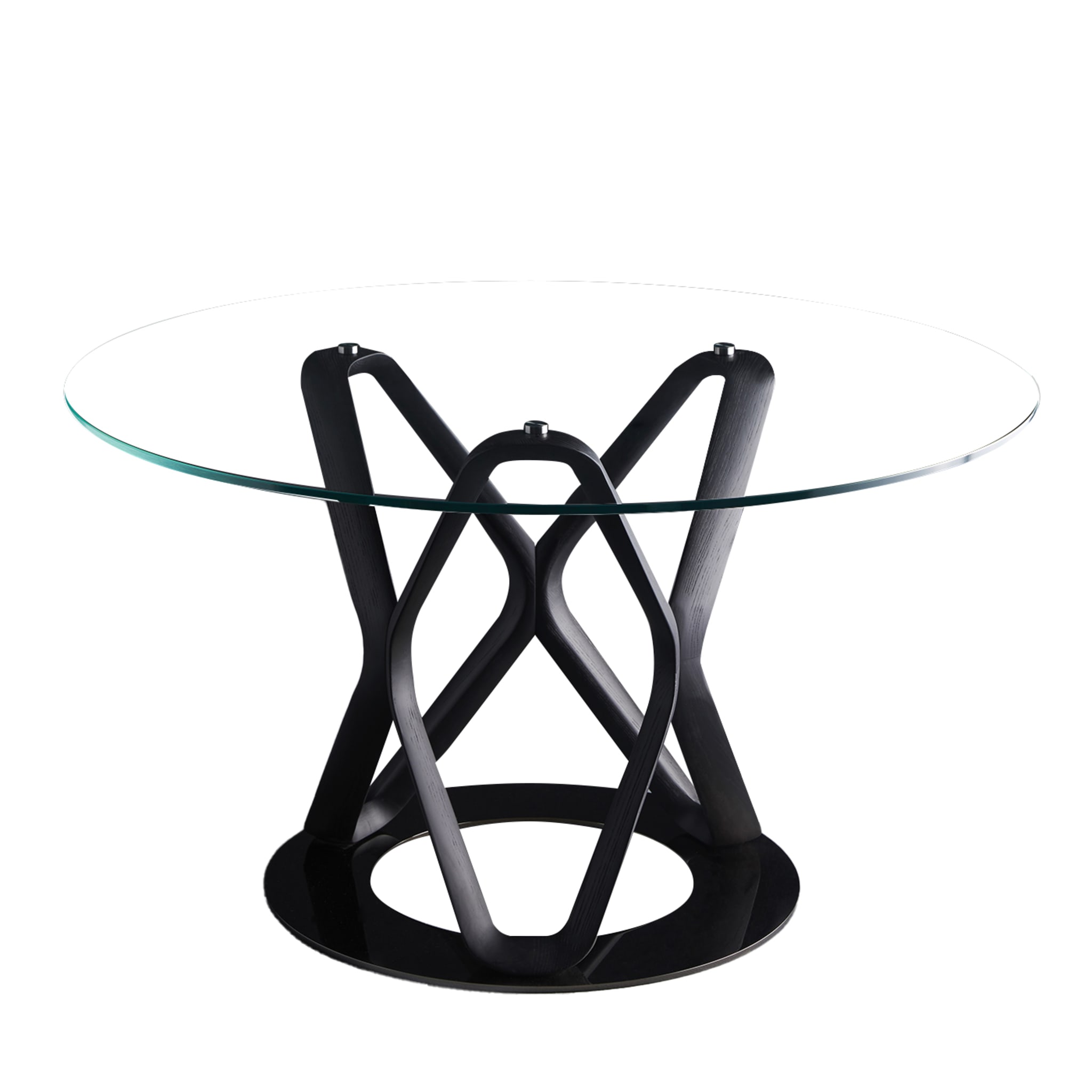 V6 Table en grès noir Marquina Crystal de F. Di Martino - Vue principale