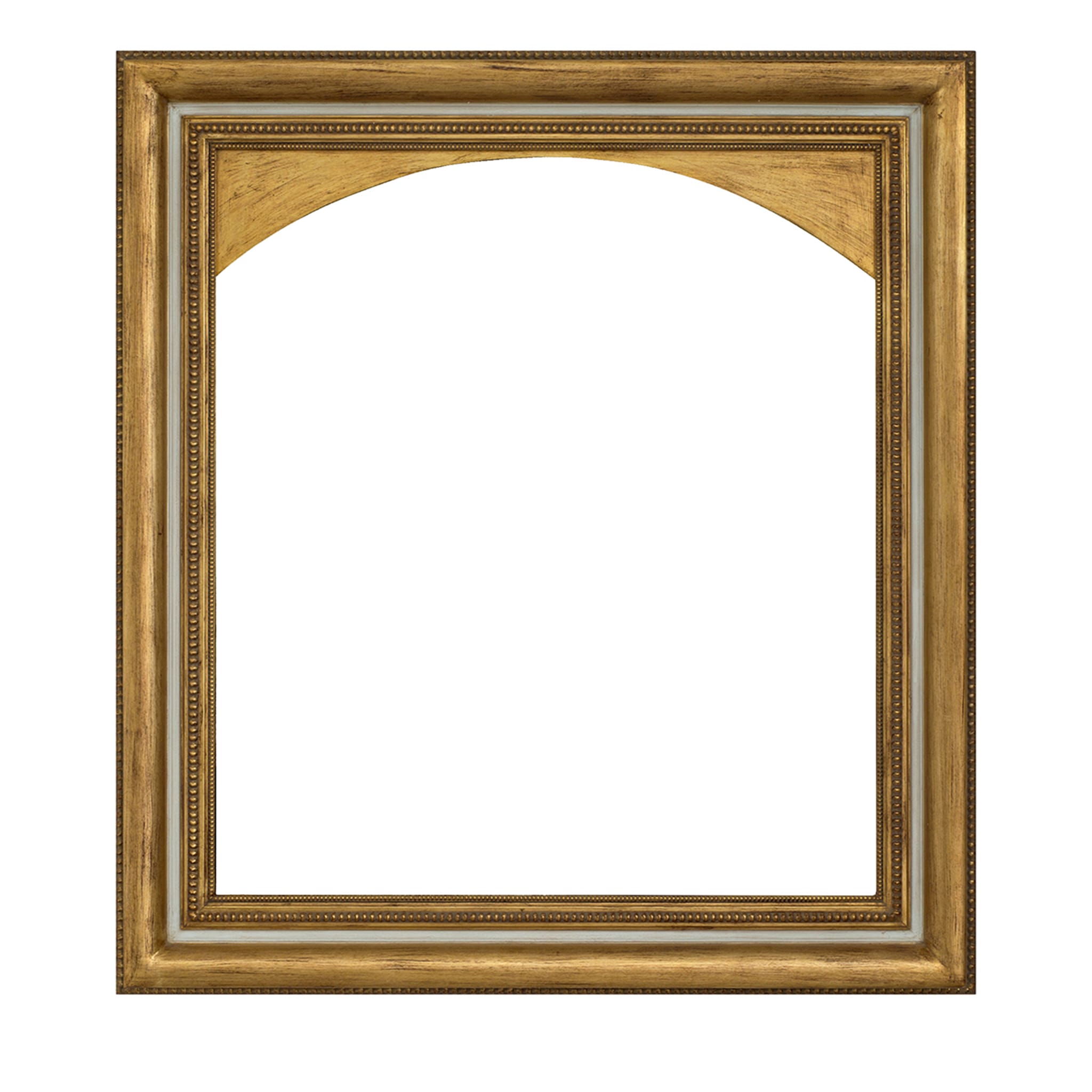 Salvator Rosa Gold & Ivory Arch Frame - Main view