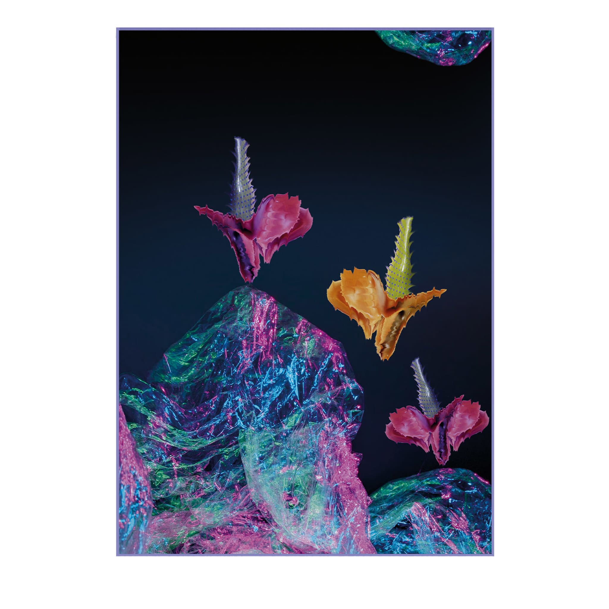 Blumengelee Digitaldruck - Hauptansicht