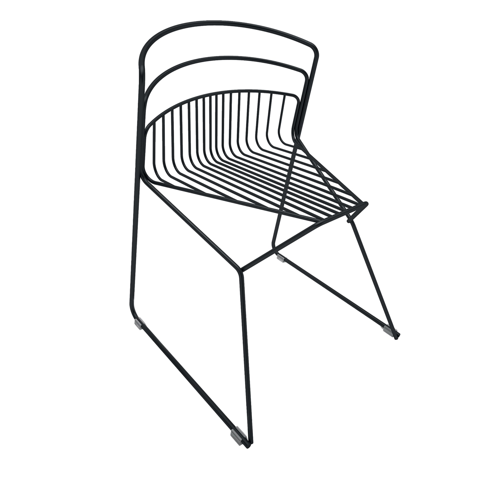 Chaise noire Ribelle - Vue principale
