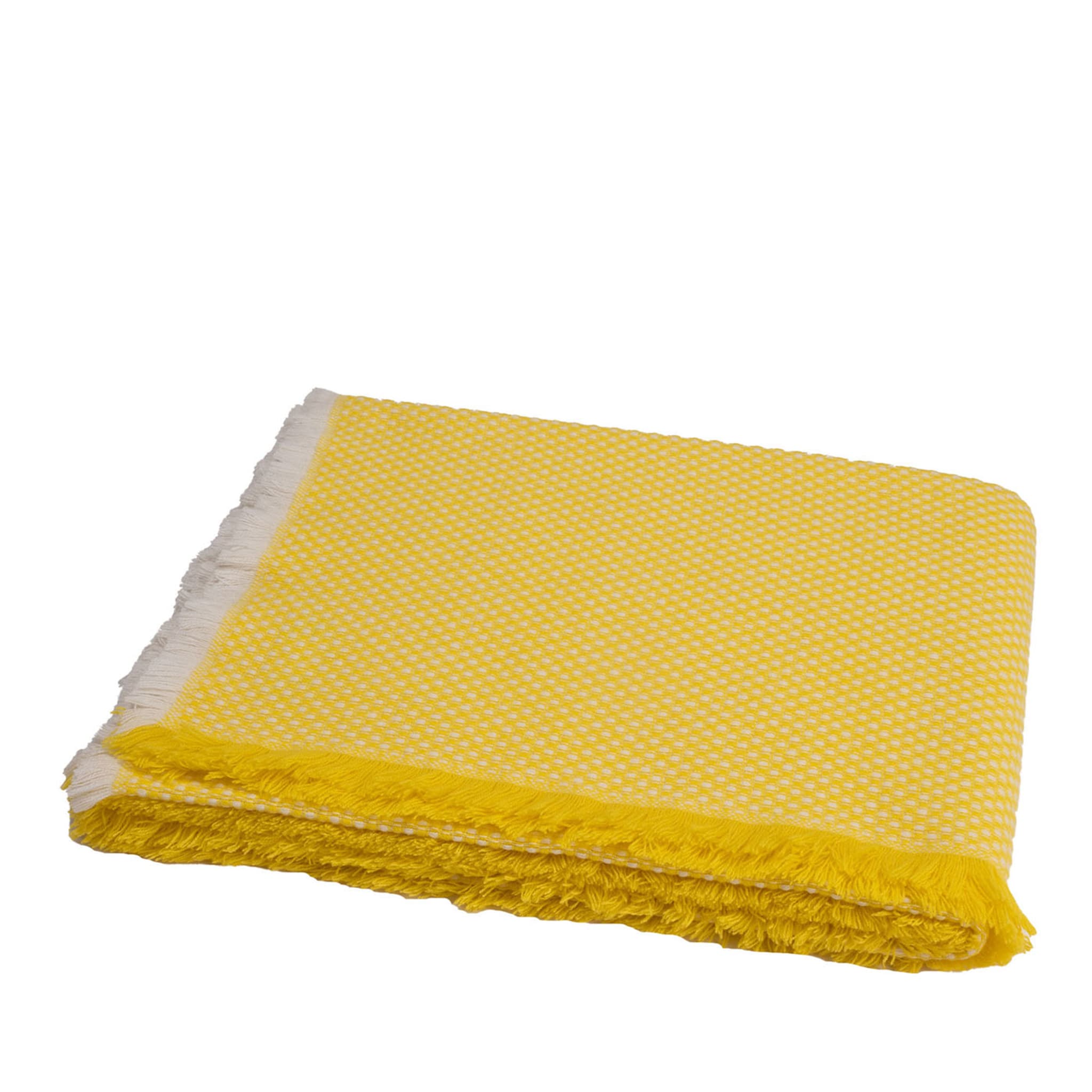 Vida Yellow Blanket - Main view