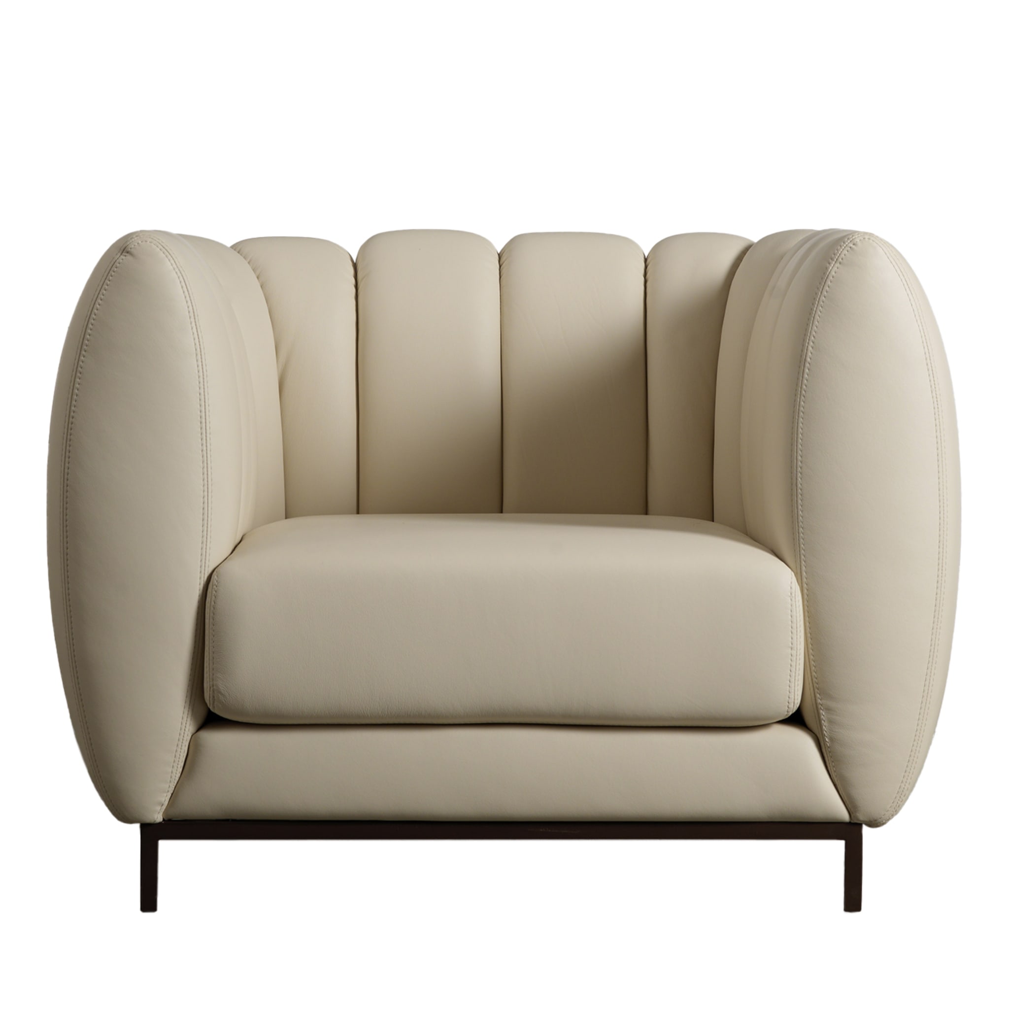 FB Collection Soffio White Armchair  - Main view