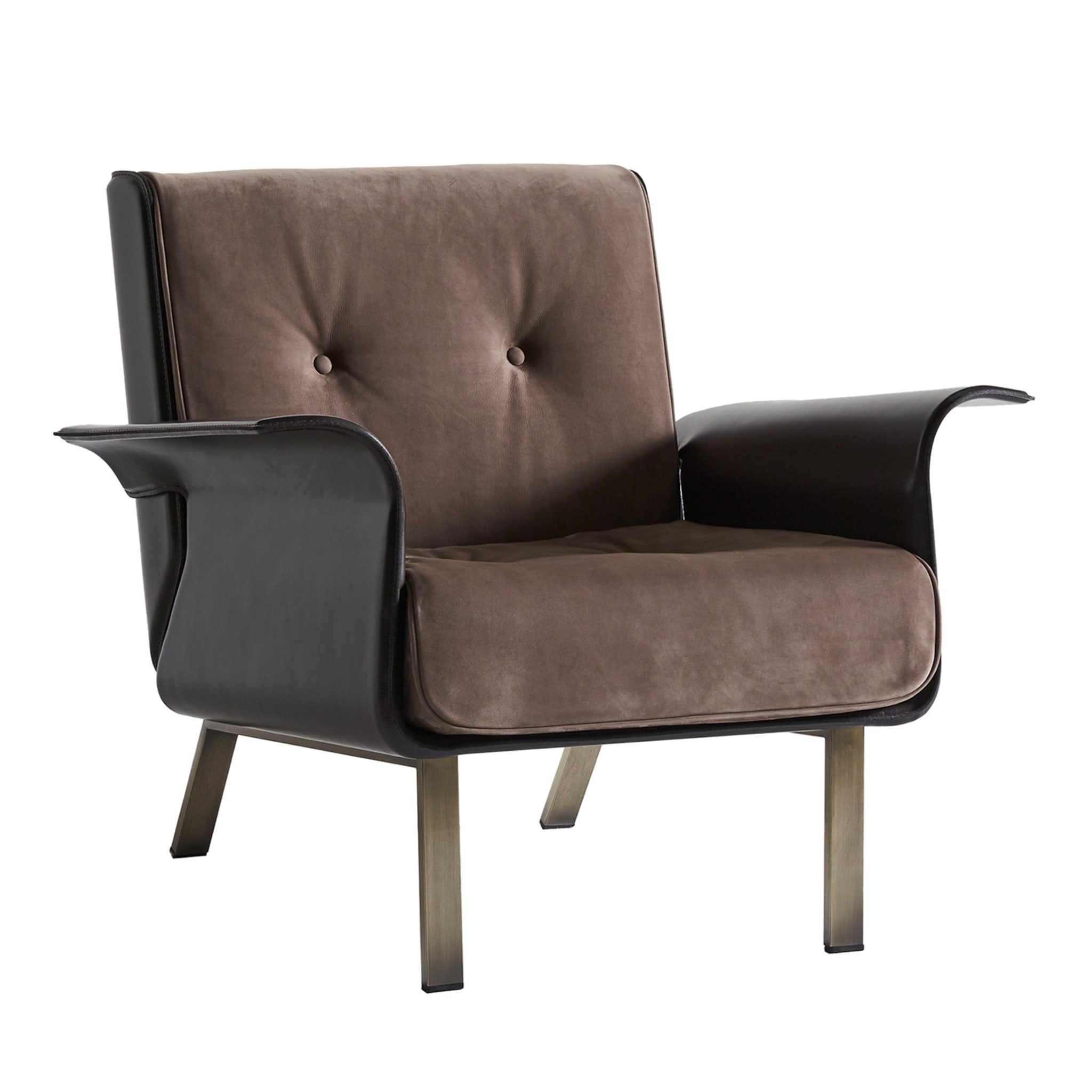 Vinci Lounge-Sessel braun - Hauptansicht