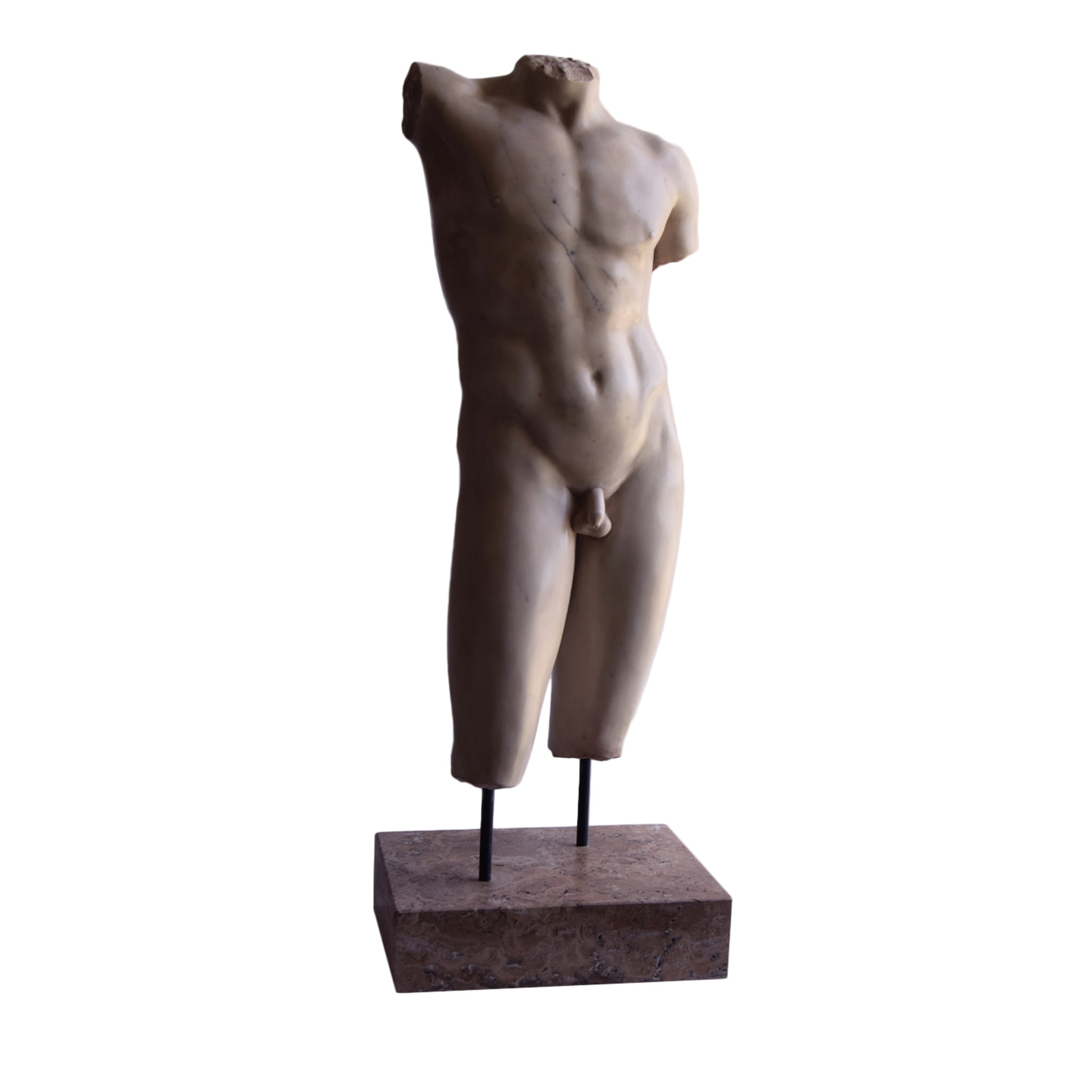 Sculpture de torse d'homme Eleusi - Vue principale