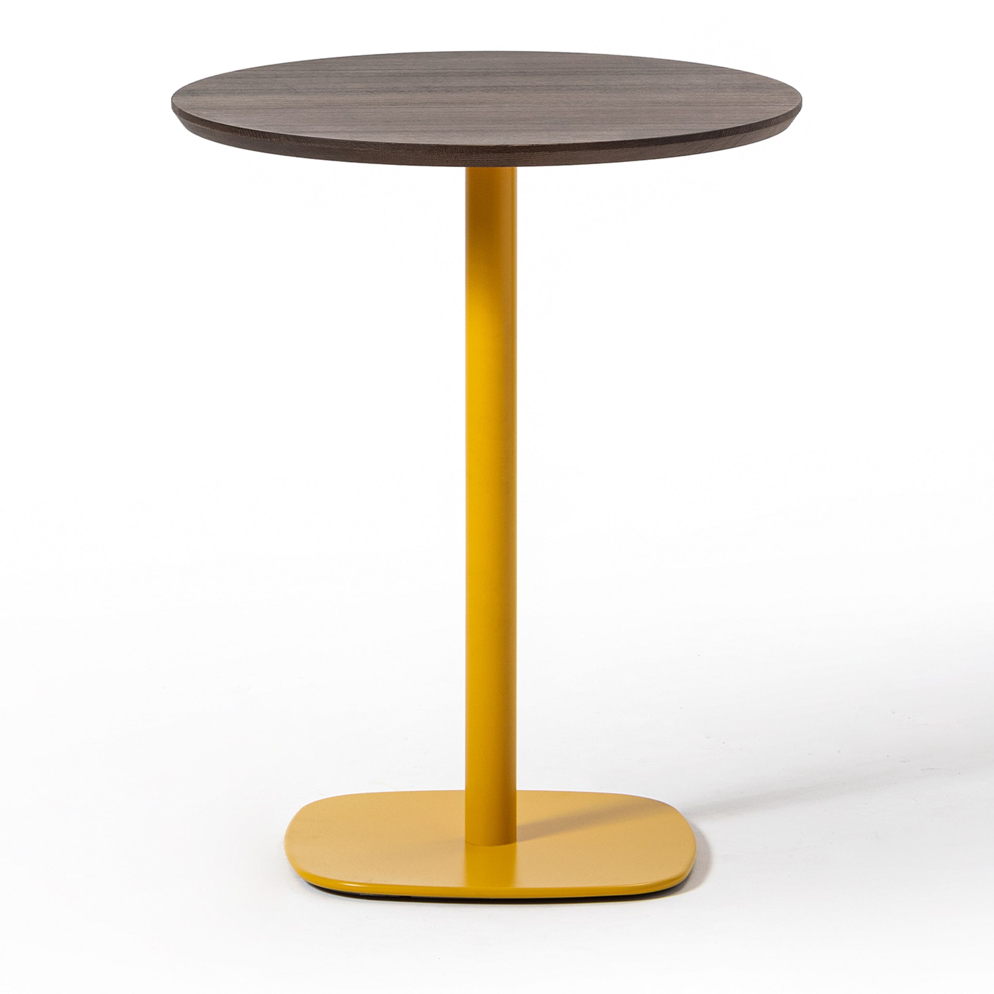 0533-1 Round Yellow Accent Table - Alternative view 1