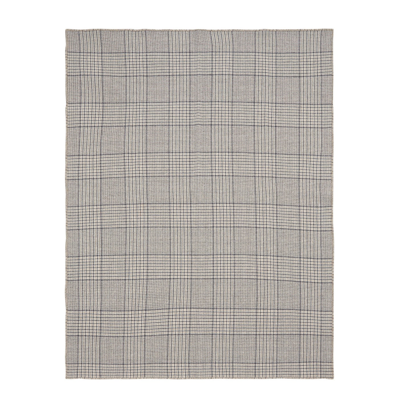 Babette Double-Sided Checkered Small Blanket - Alonpi