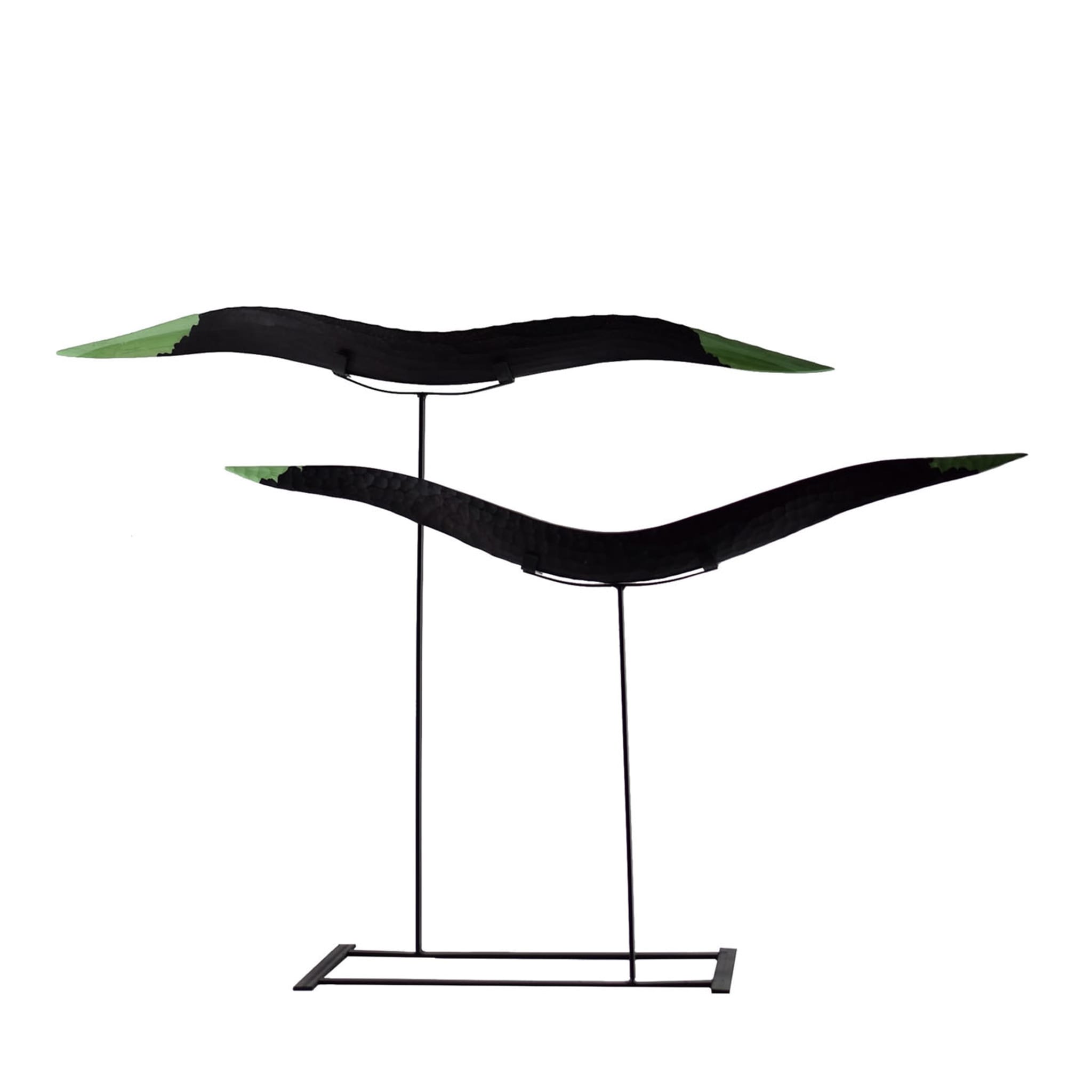 Magoghe Black and Green Sculpture - Main view