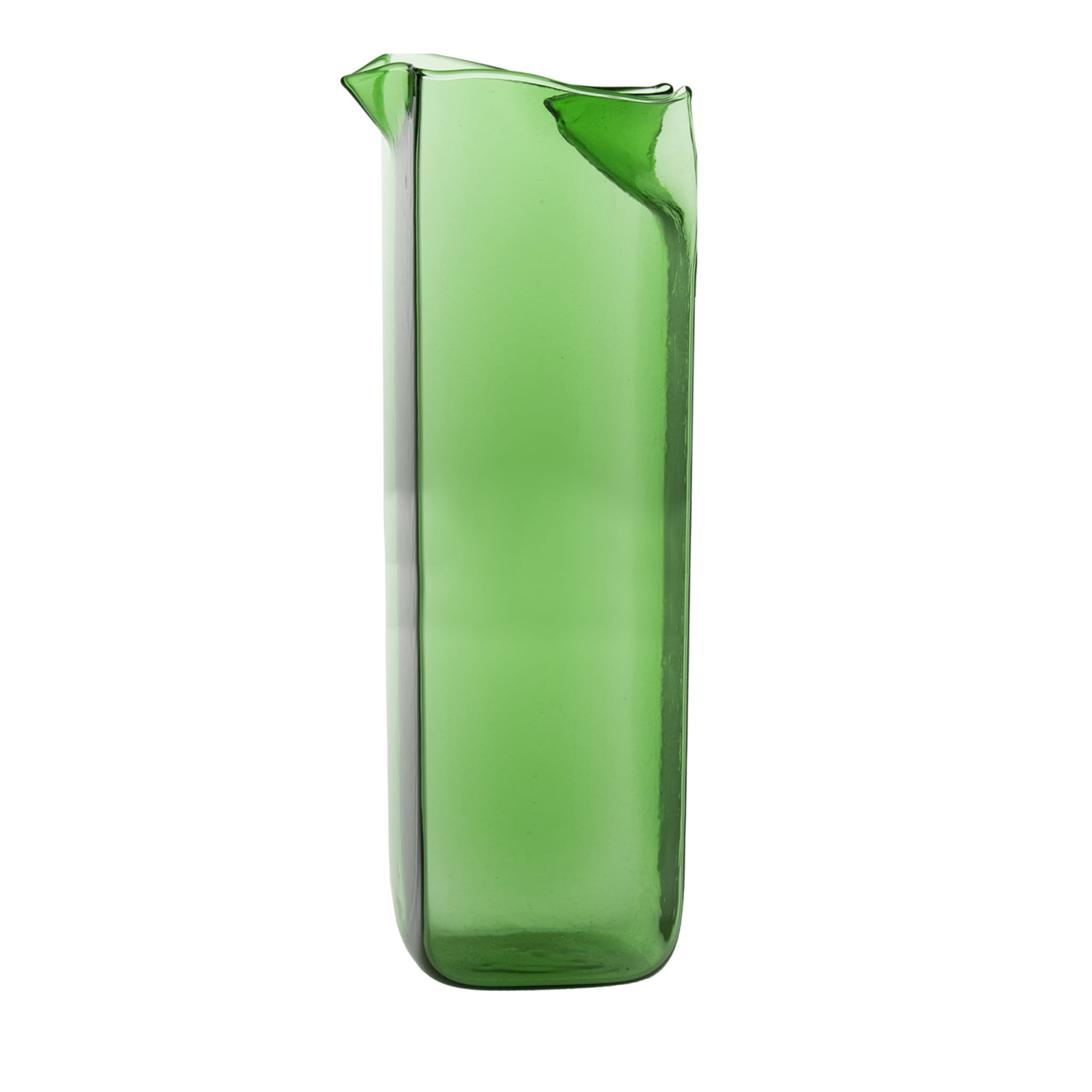 Brocca in vetro verde Bricco - Vista principale