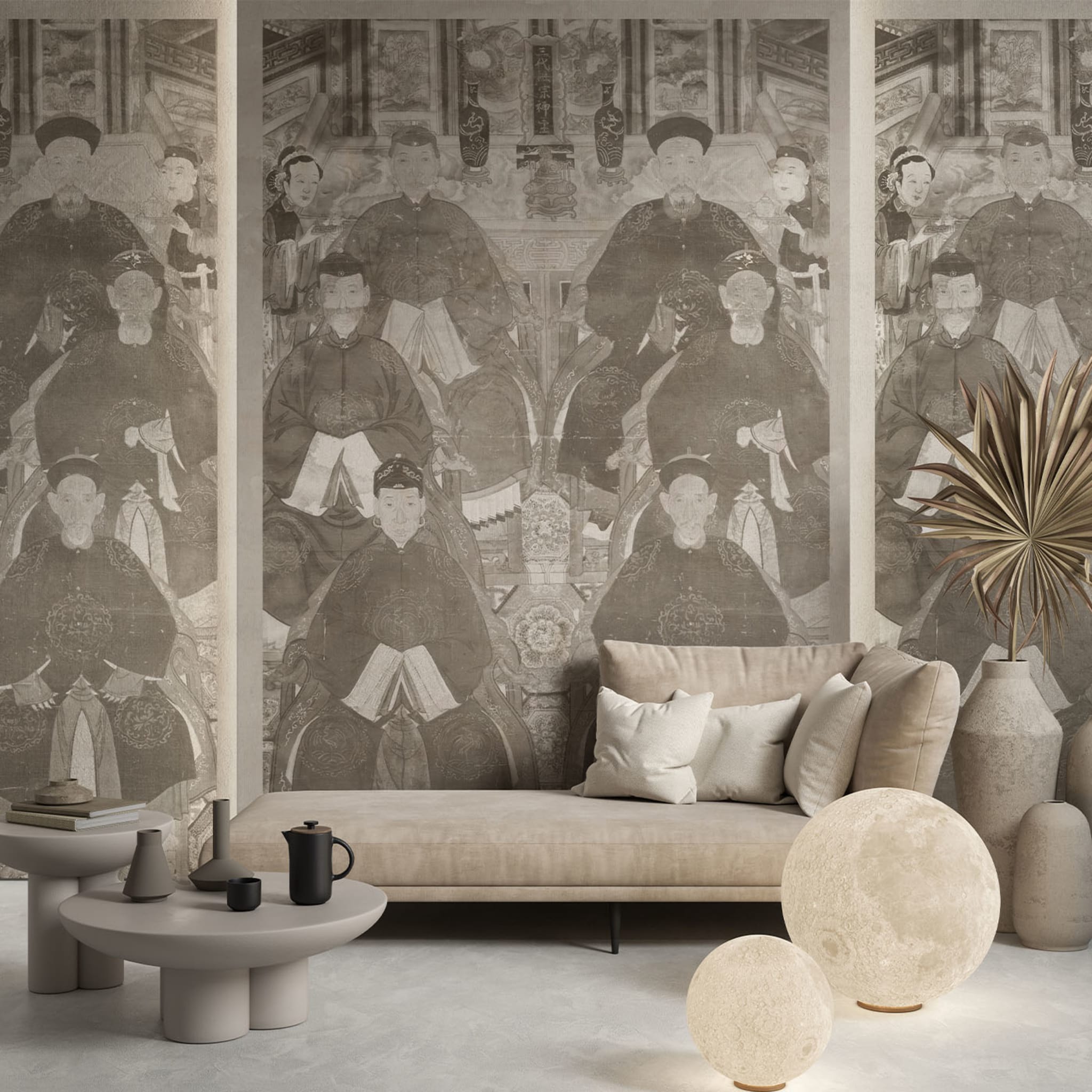 Timeless23 Dinastia Gray Wallpaper - Alternative view 2
