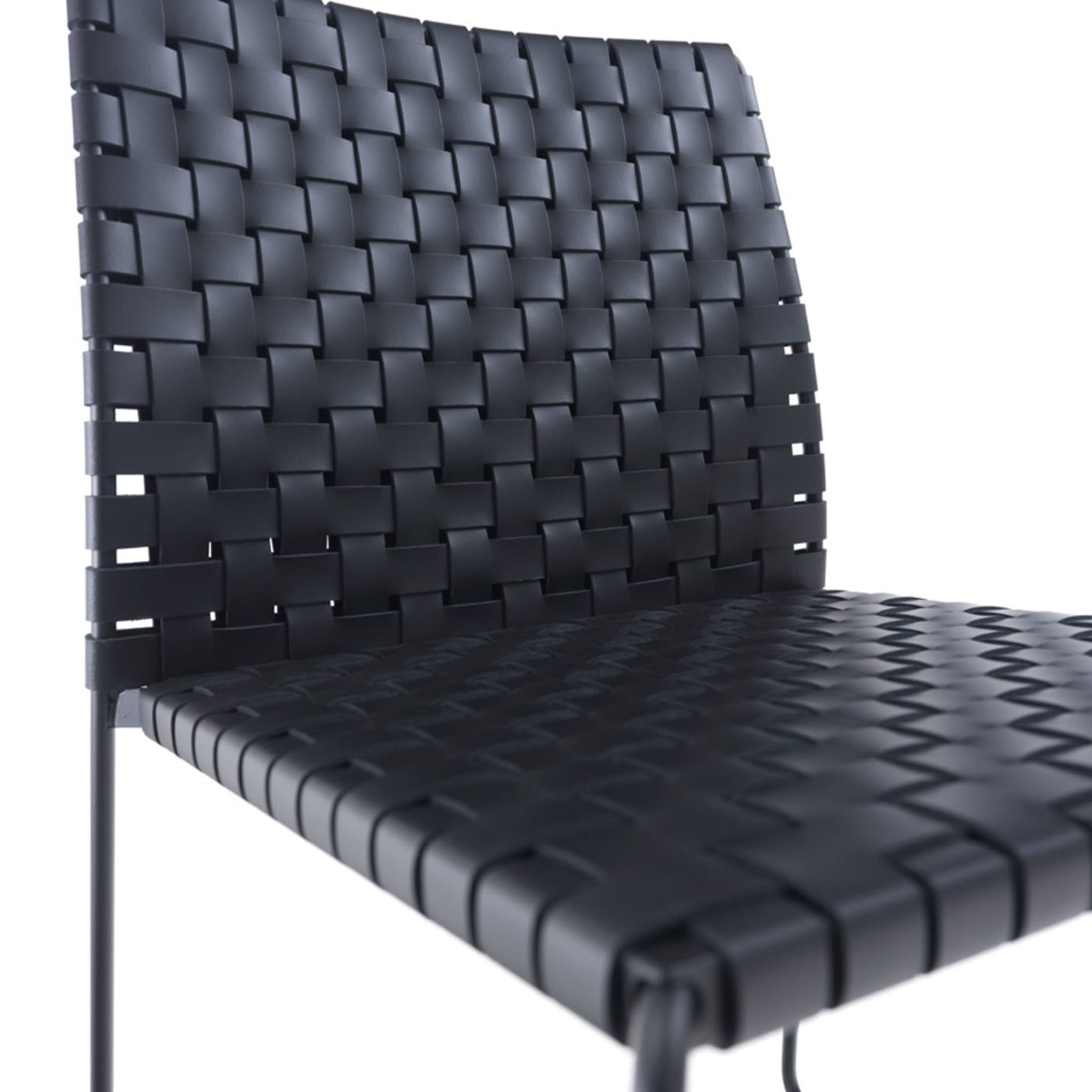 Bizzy Black Woven Chair - Alternative view 1