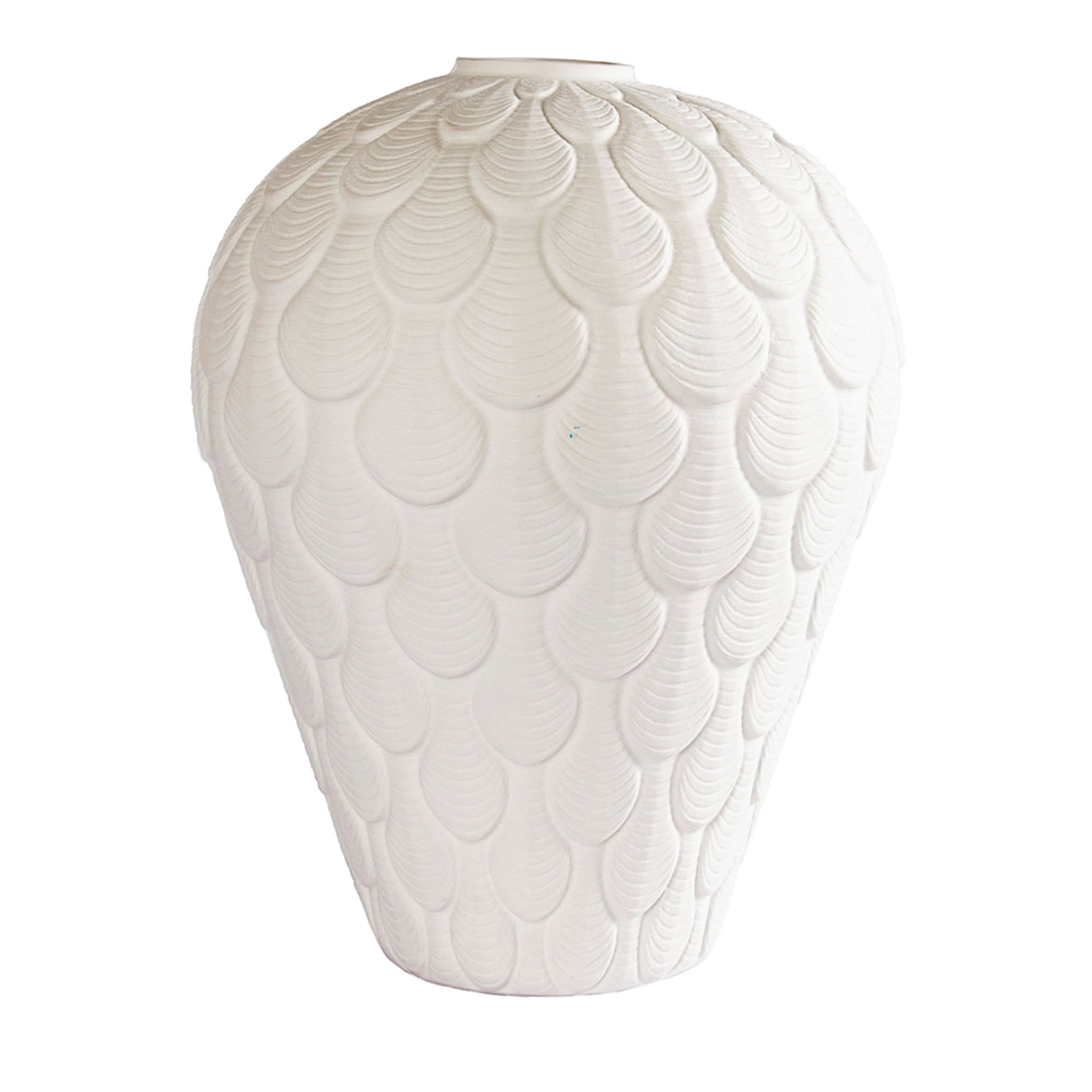 LARGE COQUILLE VASE - WHITE - Main view