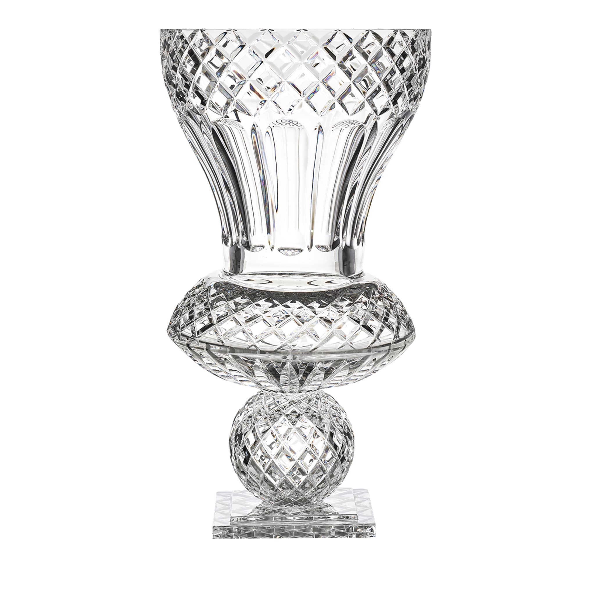 Katherine flared vase with clear sphere - Main view