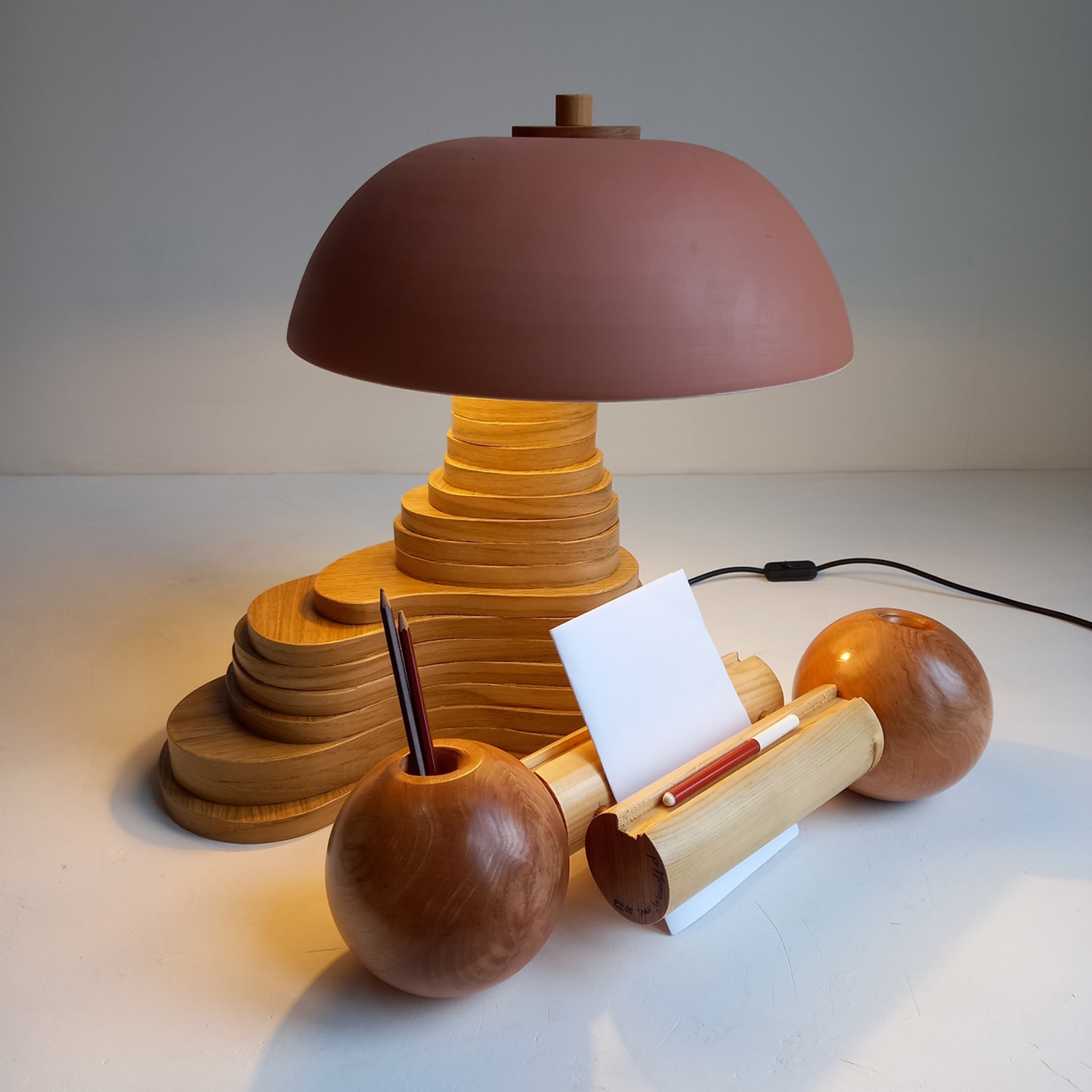 Lampada da tavolo Fungus di Pietro Meccani - Vista alternativa 4