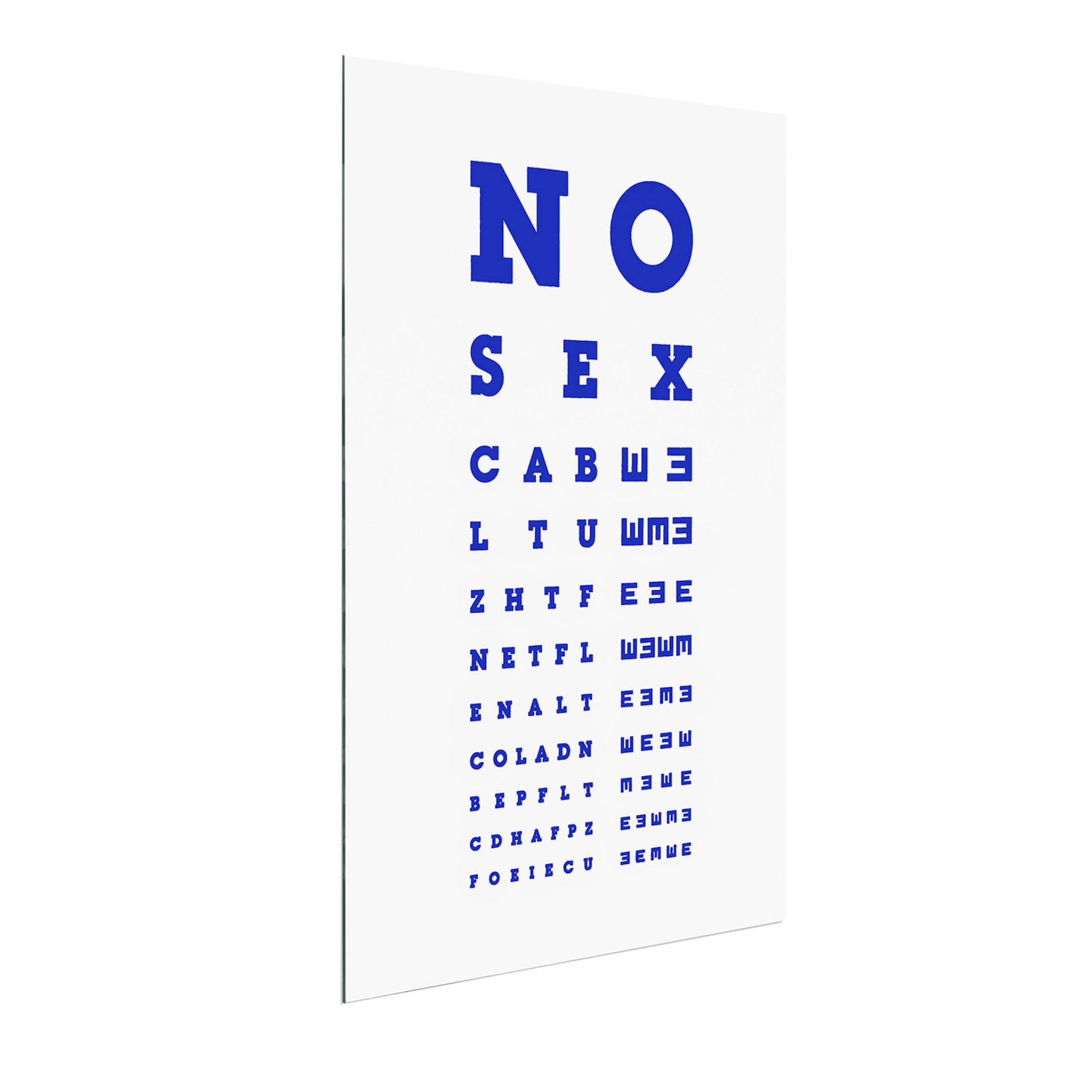 No Sex Blue Mirror - Main view