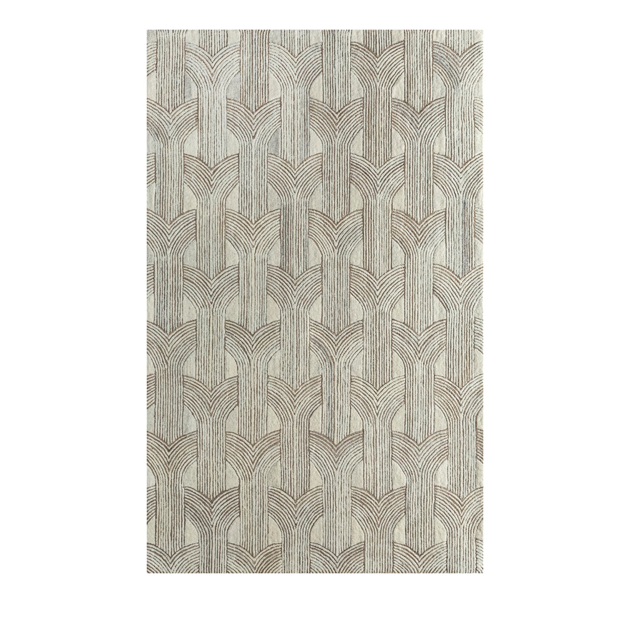 Pathways Undyed White Hand Tufted Rug - Main view