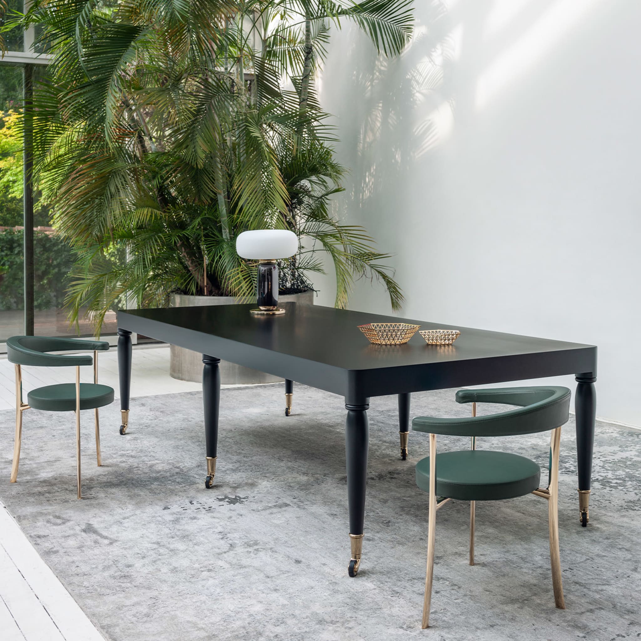 Shaker Black Dining Table by Stefano Giovannoni - Alternative view 2