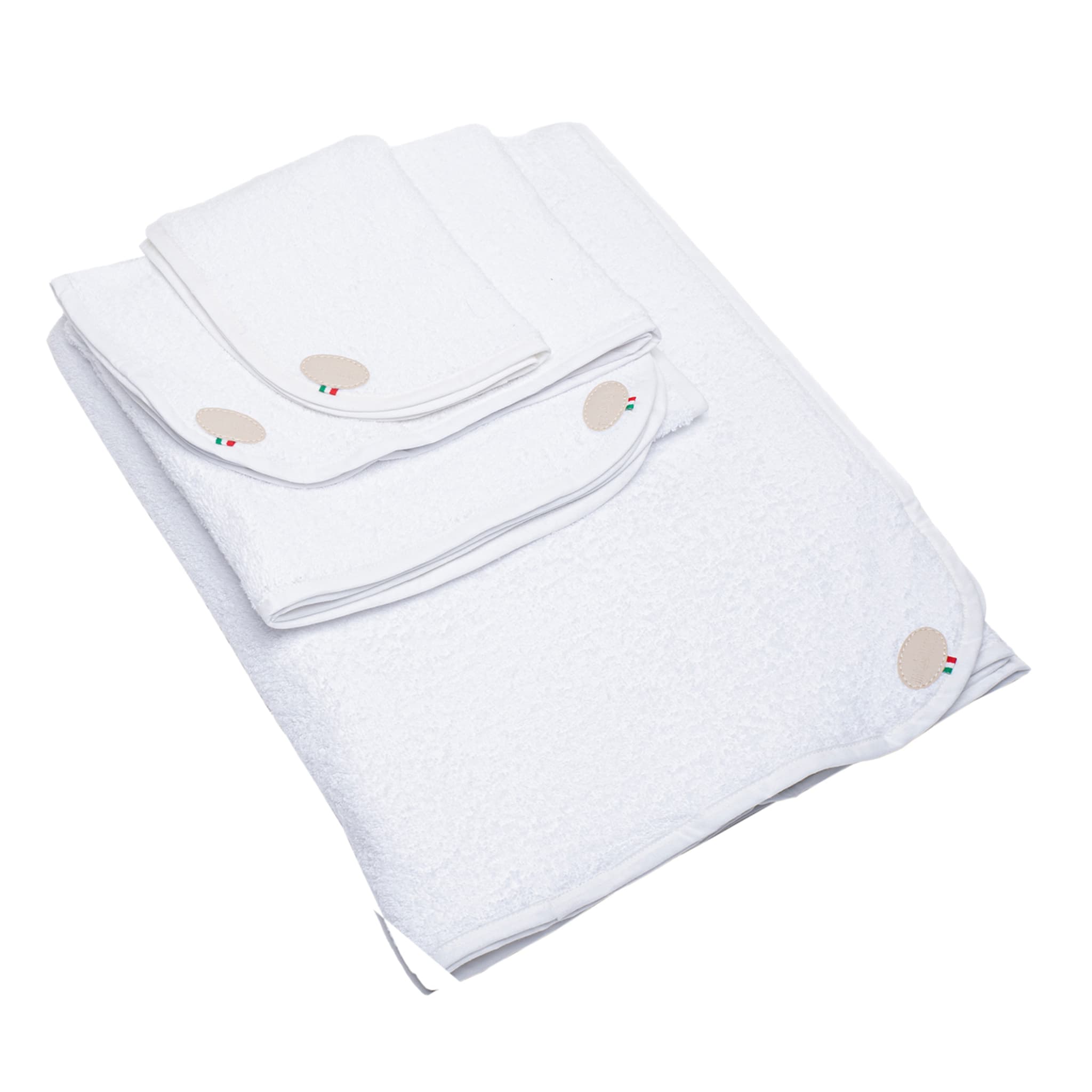 Set of 5 Assorted Cream Towels - Main view