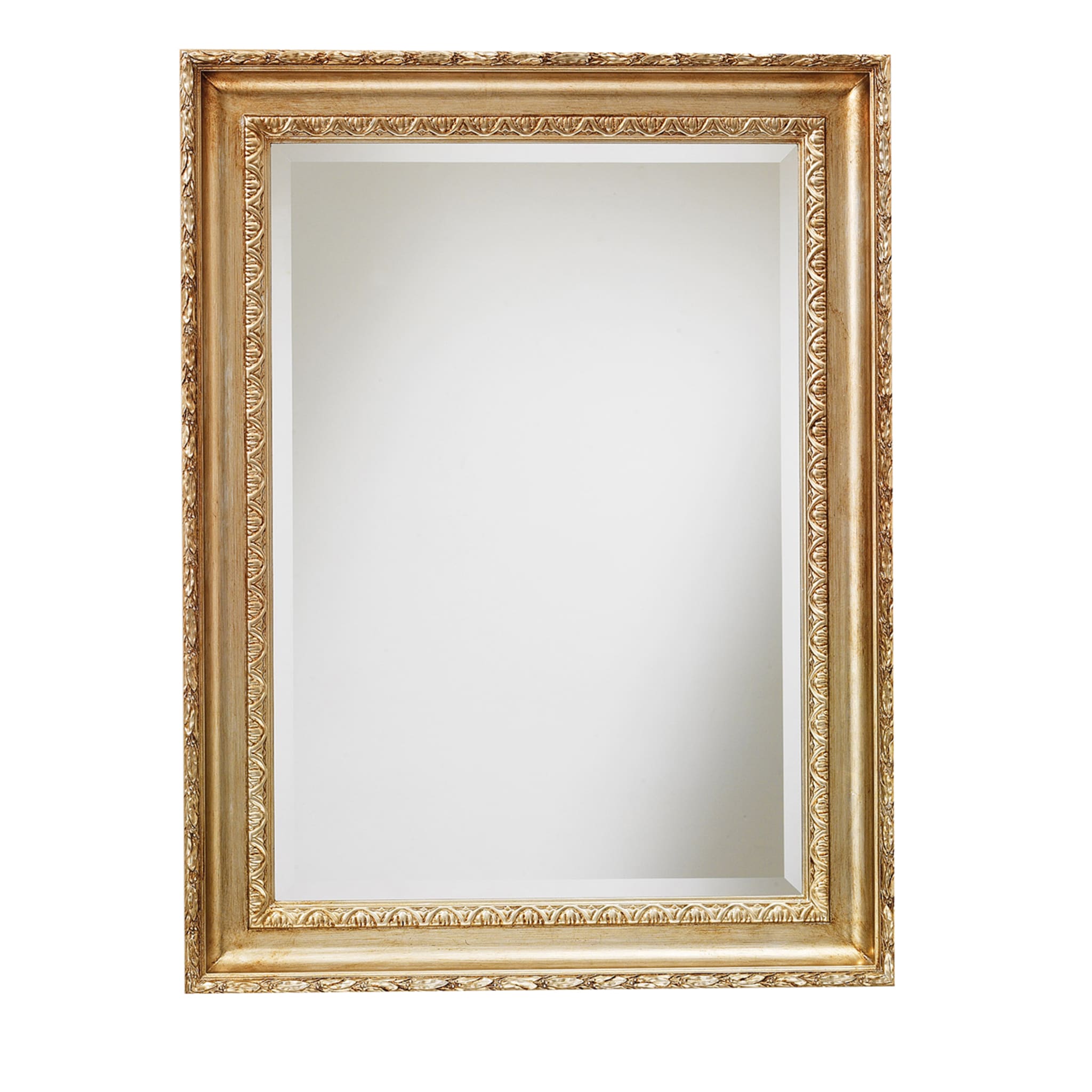 Paolina Classic Champagne Silver Leaf Wall Mirror - Main view