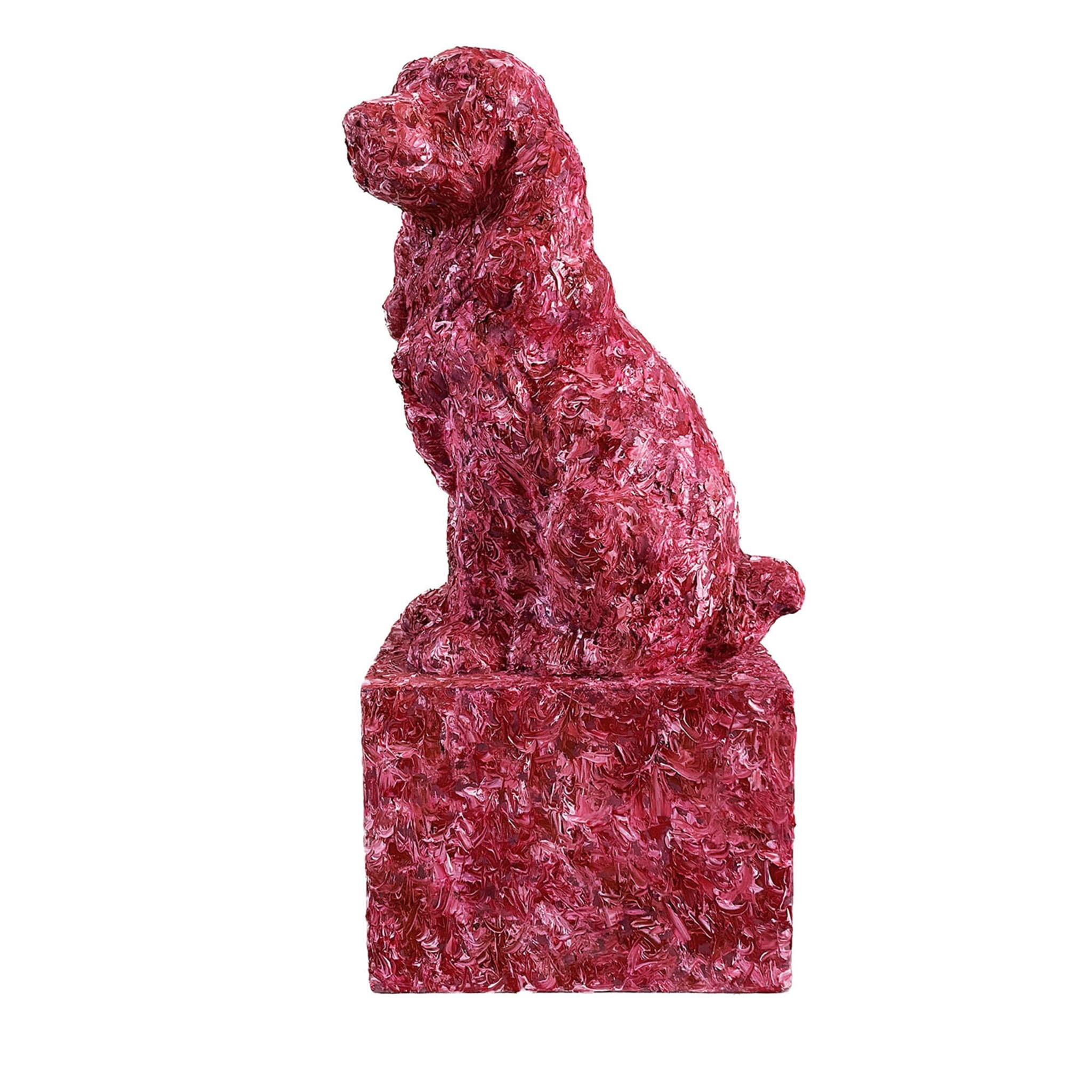 Cocker Rosso Skulptur - Hauptansicht