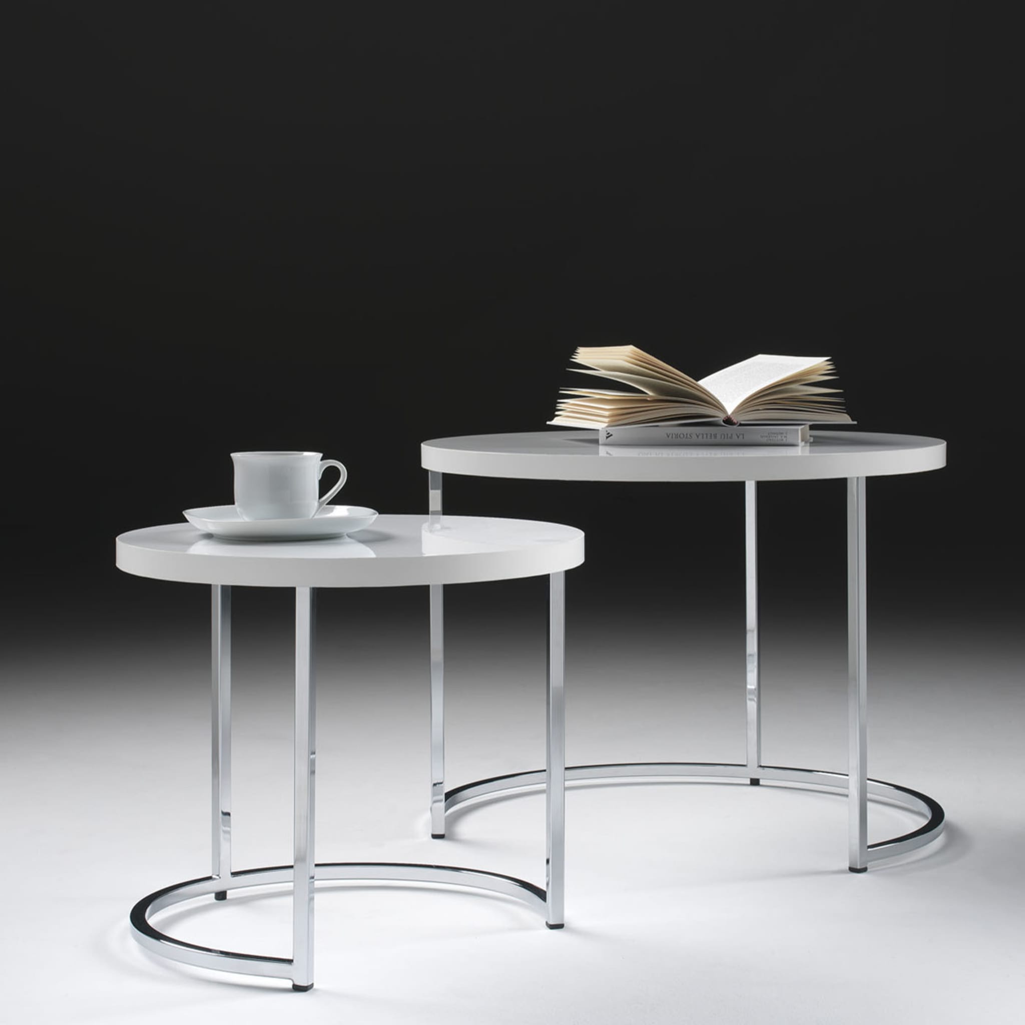 Cin Cin Set of 2 Wooden Coffee Tables - Alternative view 1