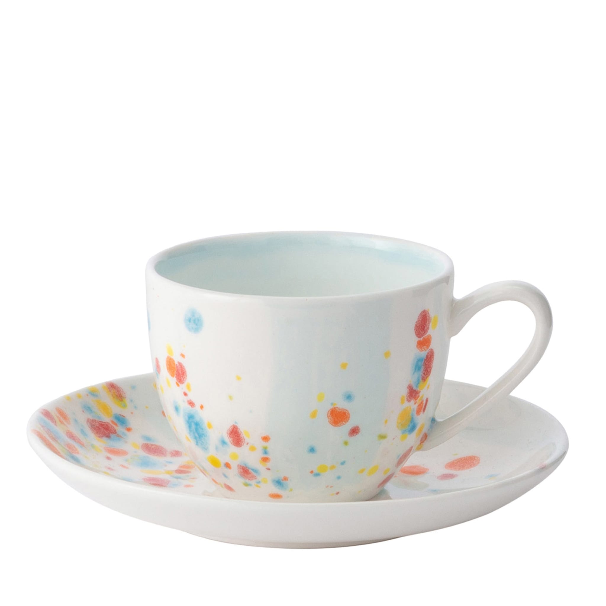  Confetti Set of Two Coffee Cups & Saucer - Main view
