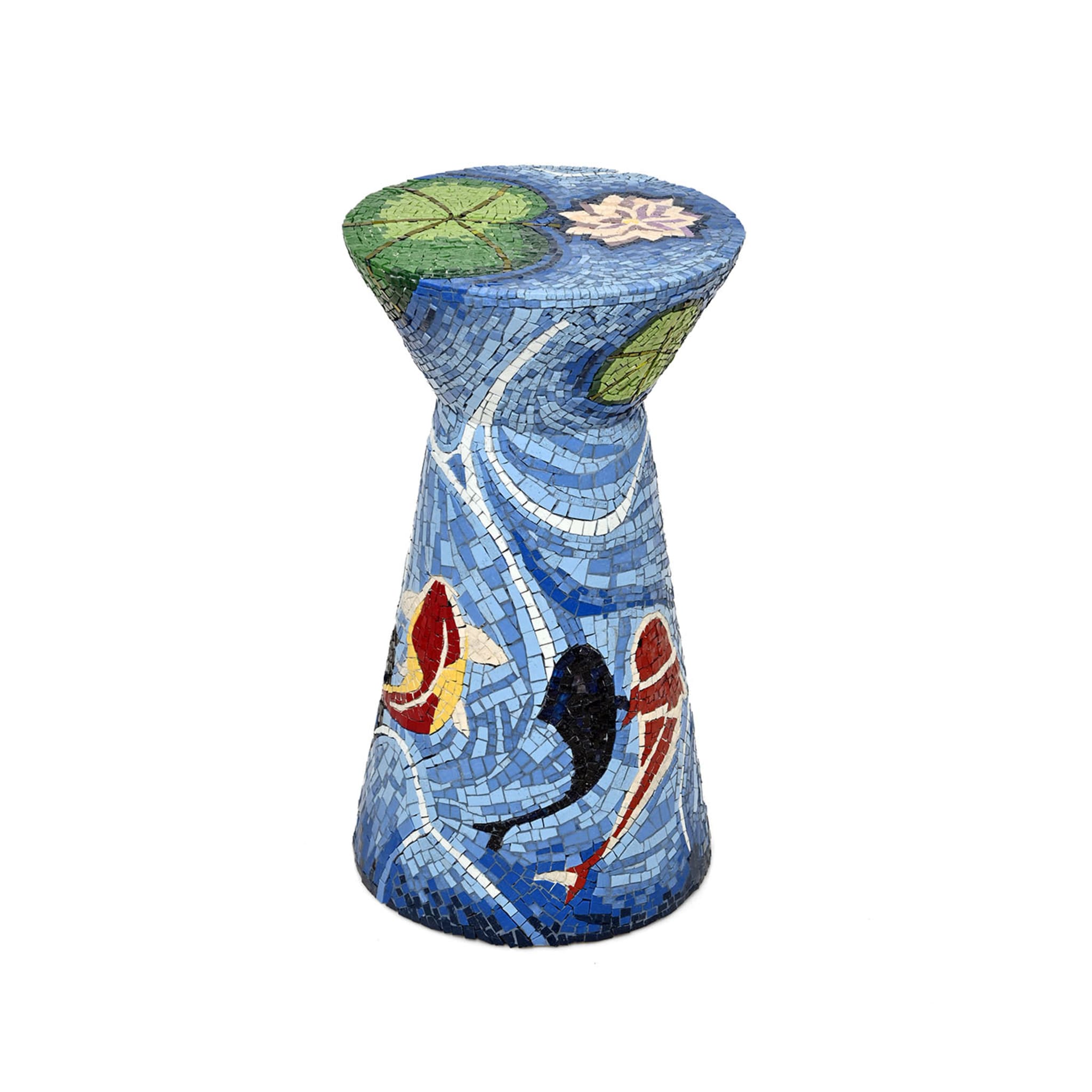 Carpe Diem Handmade Mosaic Stool By Michela Nardin - Alternative view 2