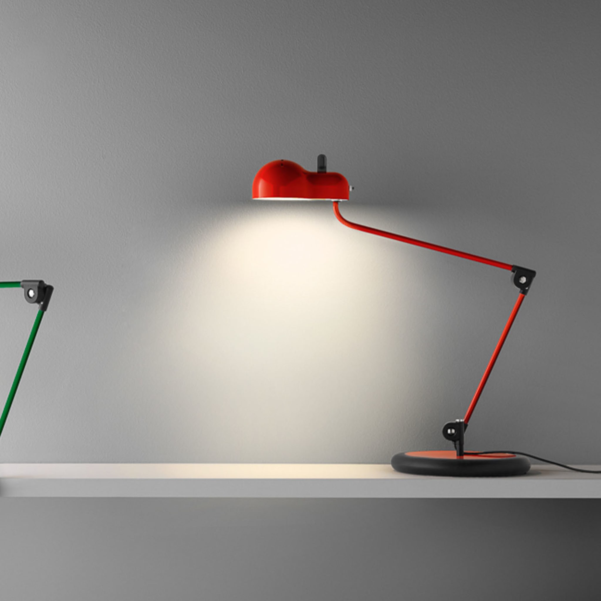 Topo Red Table Lamp - Alternative view 1