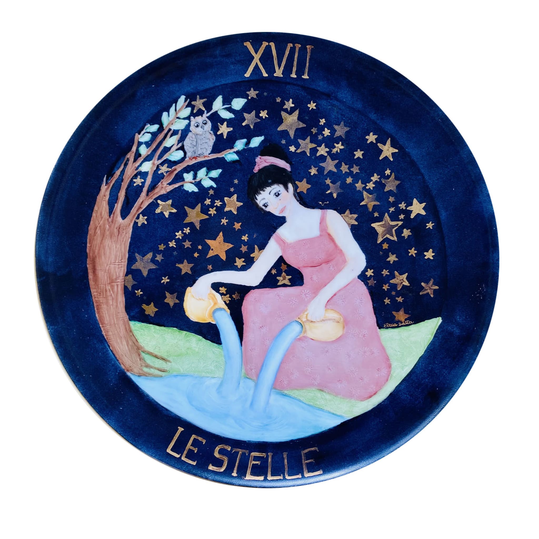 Astra XVII Le Stelle Polychrome Plate - Main view