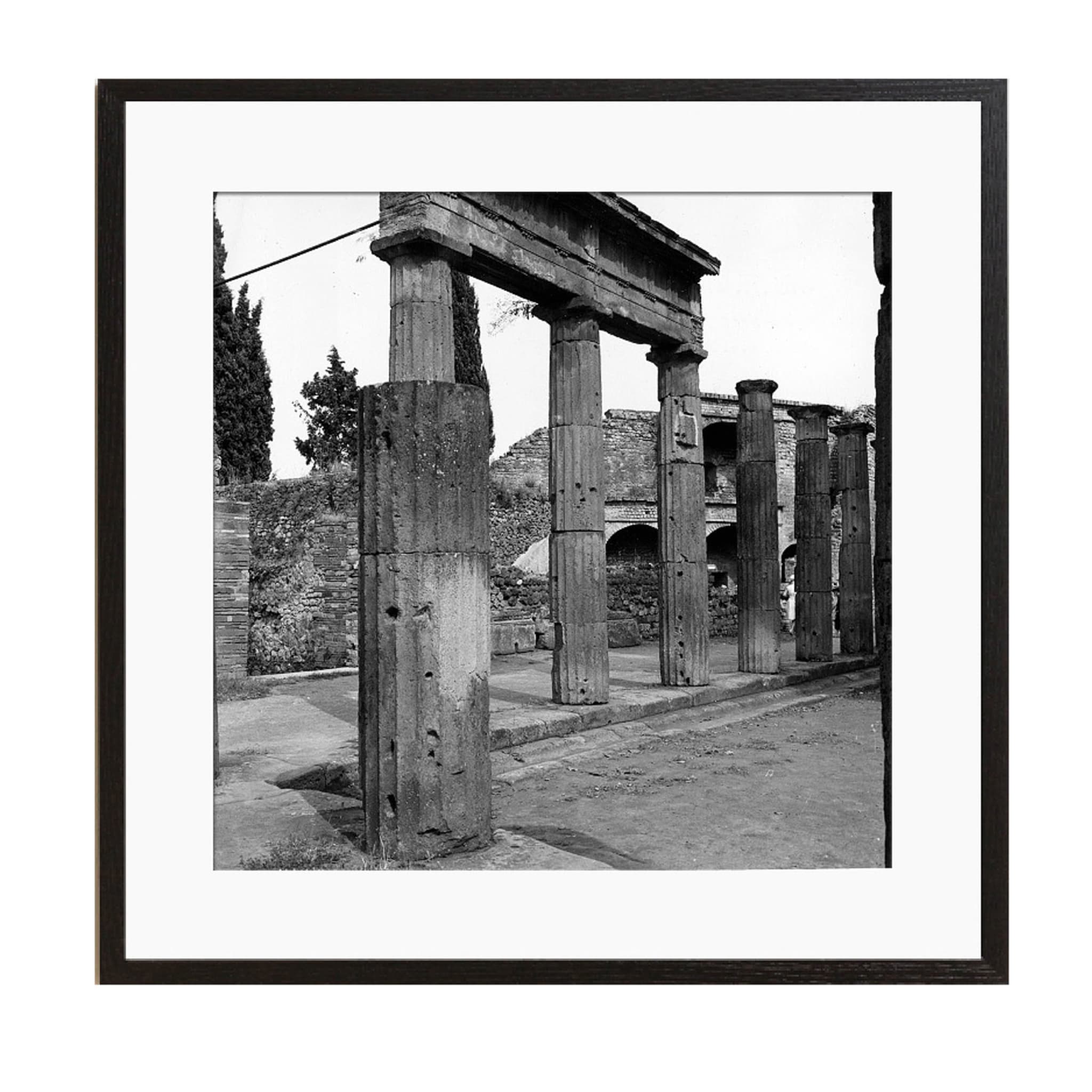 Pompeii Framed Print by L. V. Clark - Main view