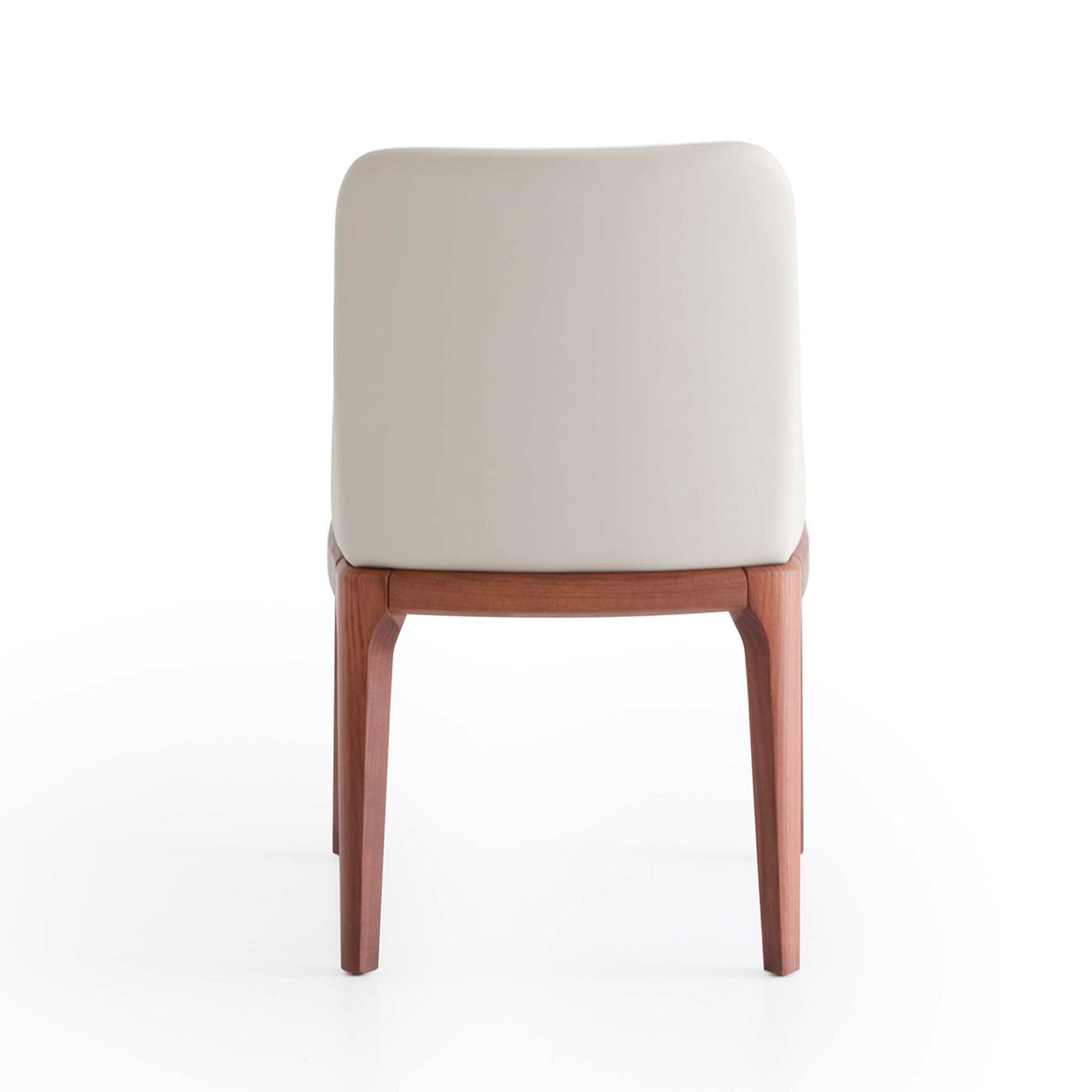 Antigona White Leather Chair - Alternative view 1